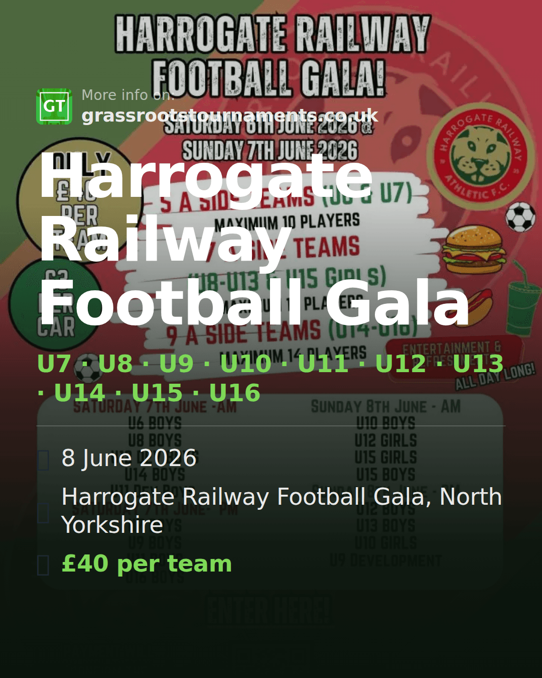 Harrogate Railway Football Gala — social preview