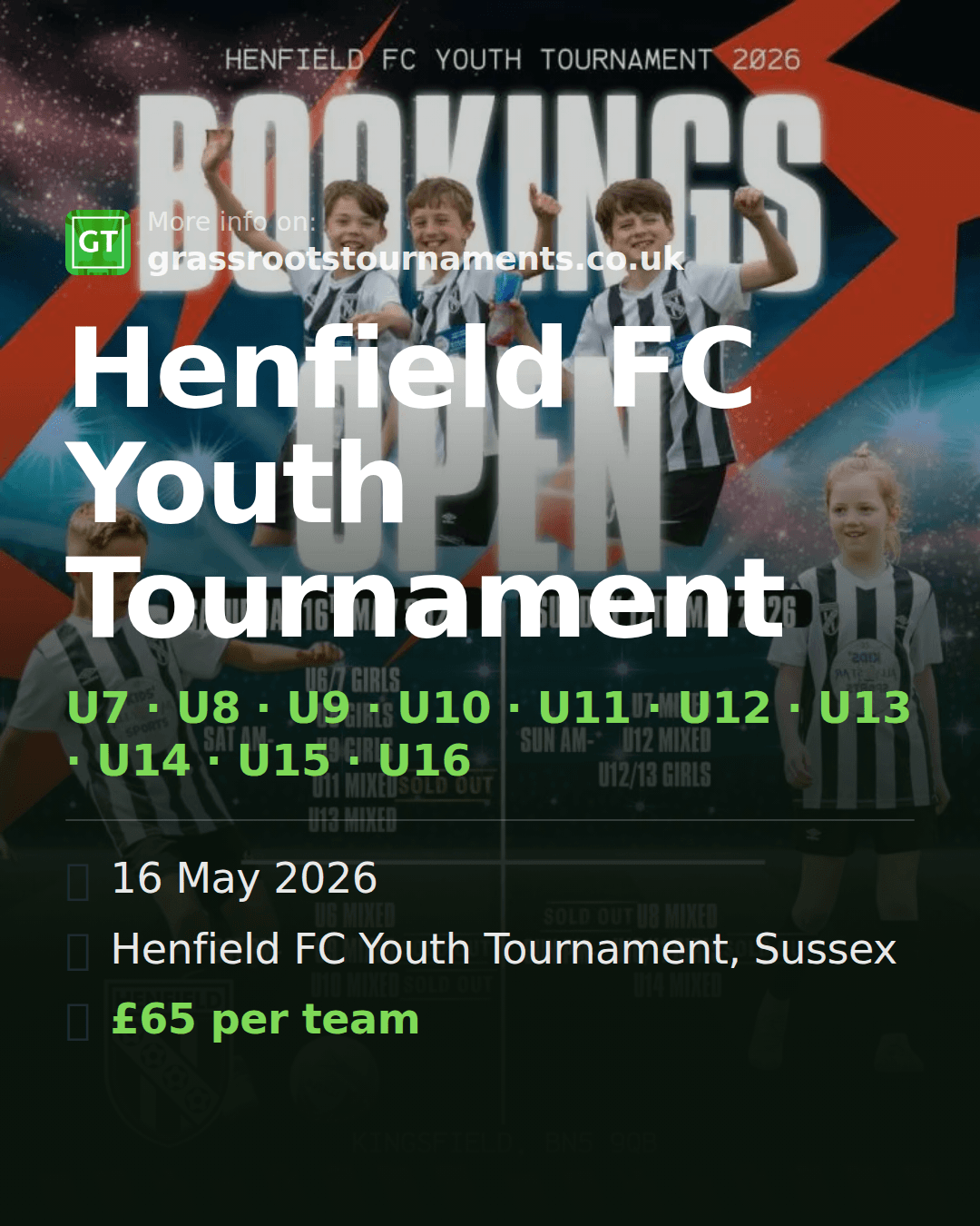 Henfield FC Youth Tournament — social preview
