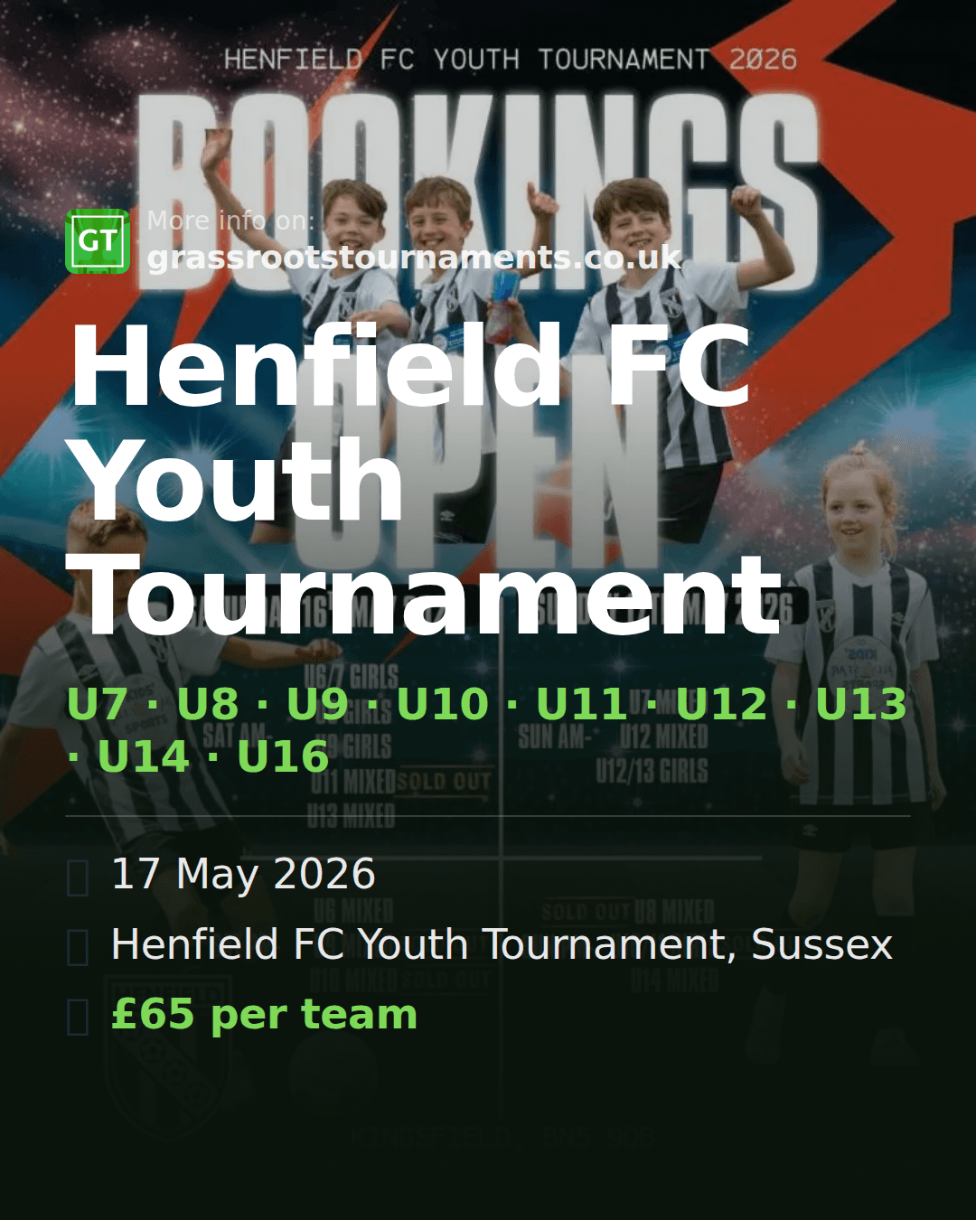 Henfield FC Youth Tournament — social preview