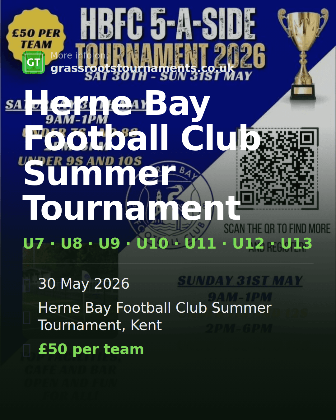 Herne Bay Football Club Summer Tournament — social preview