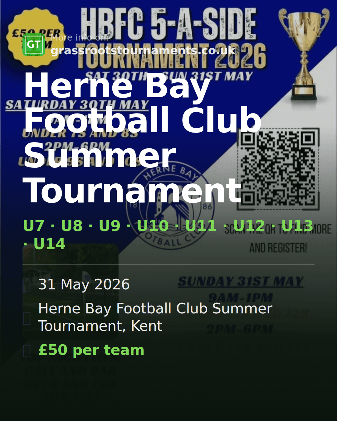 Herne Bay Football Club Summer Tournament — social preview