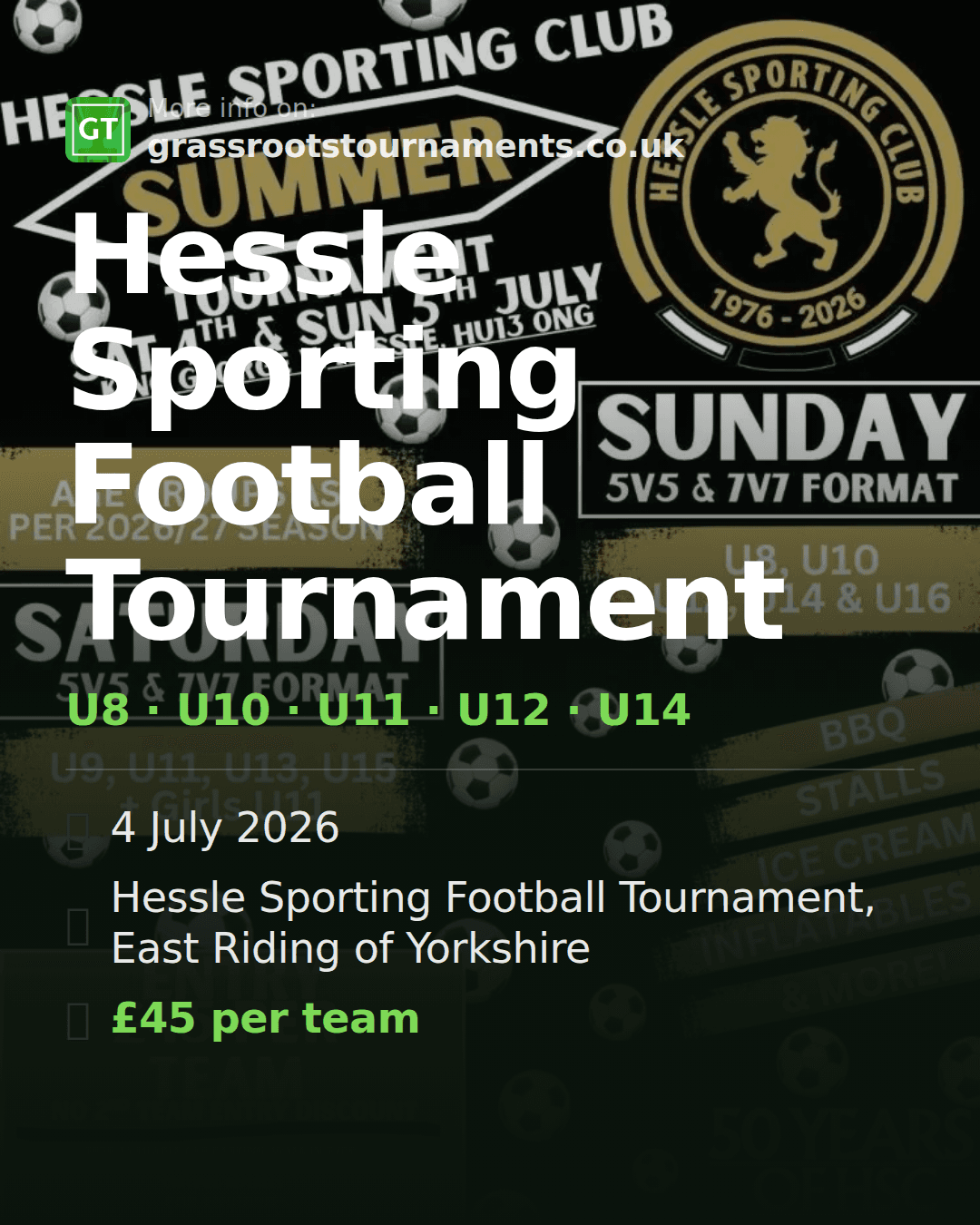 Hessle Sporting Football Tournament — social preview