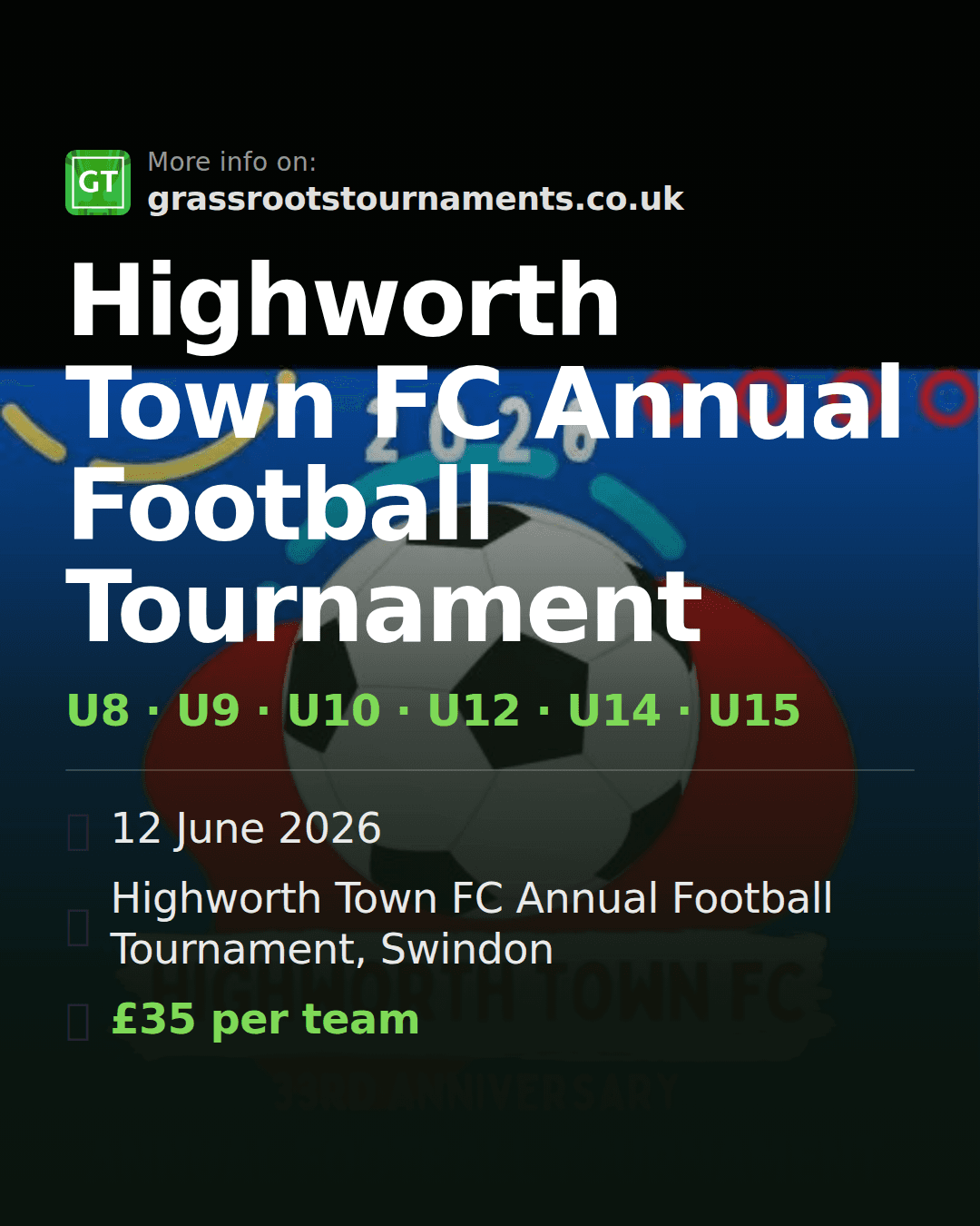 Highworth Town FC Annual Football Tournament — social preview