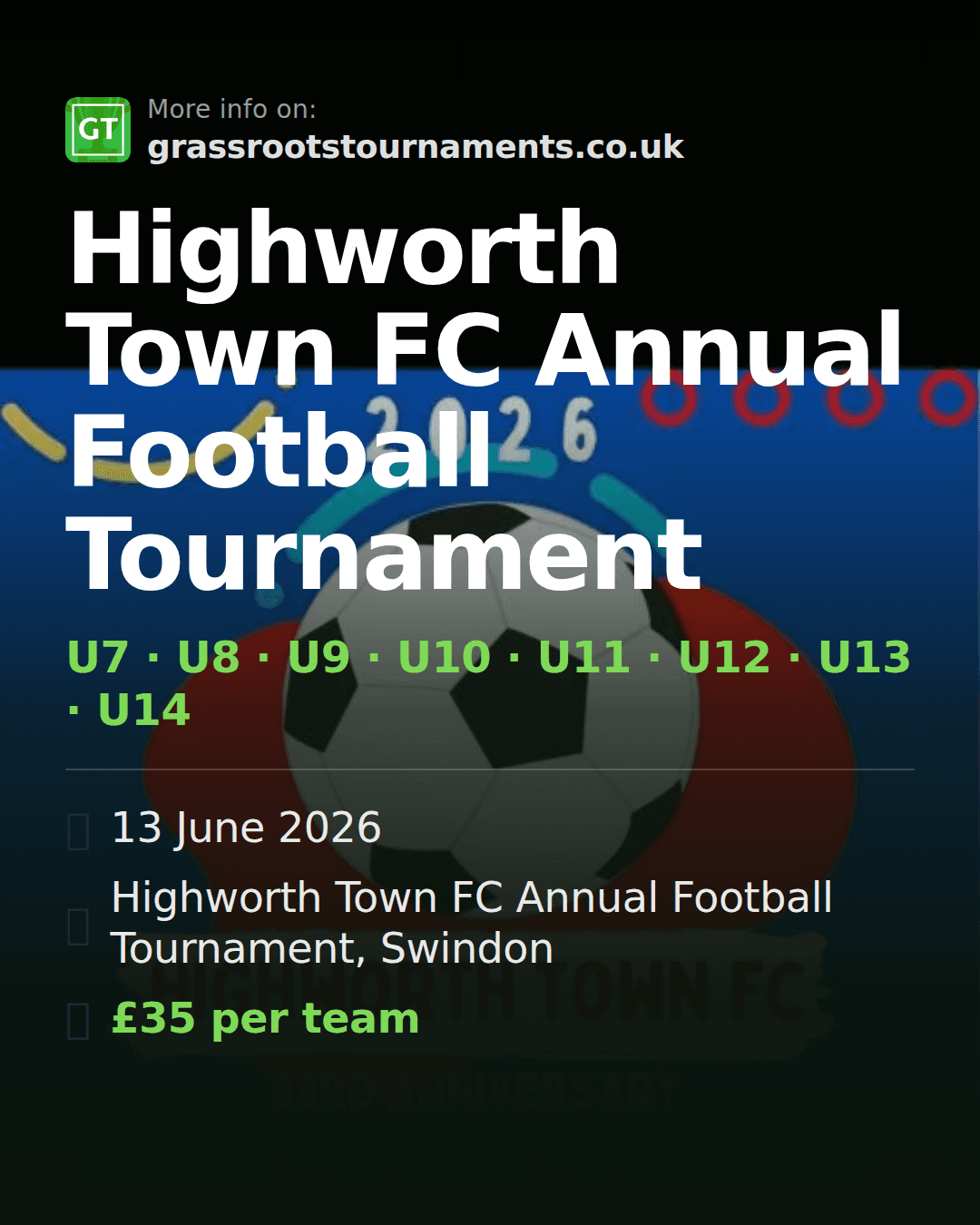 Highworth Town FC Annual Football Tournament — social preview