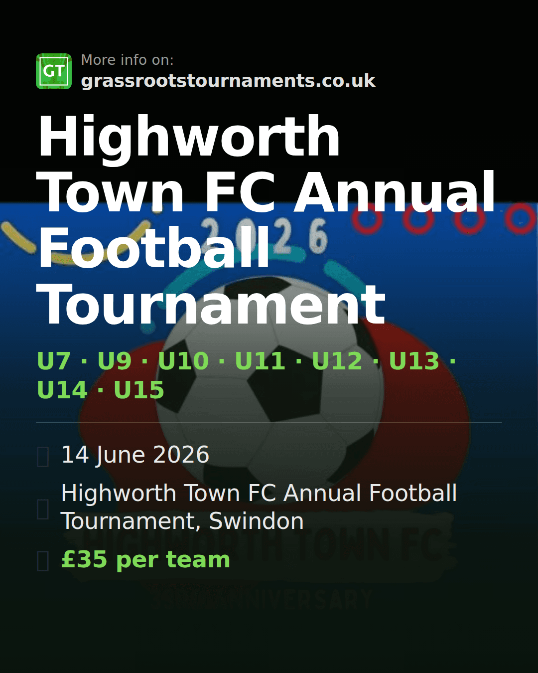 Highworth Town FC Annual Football Tournament — social preview