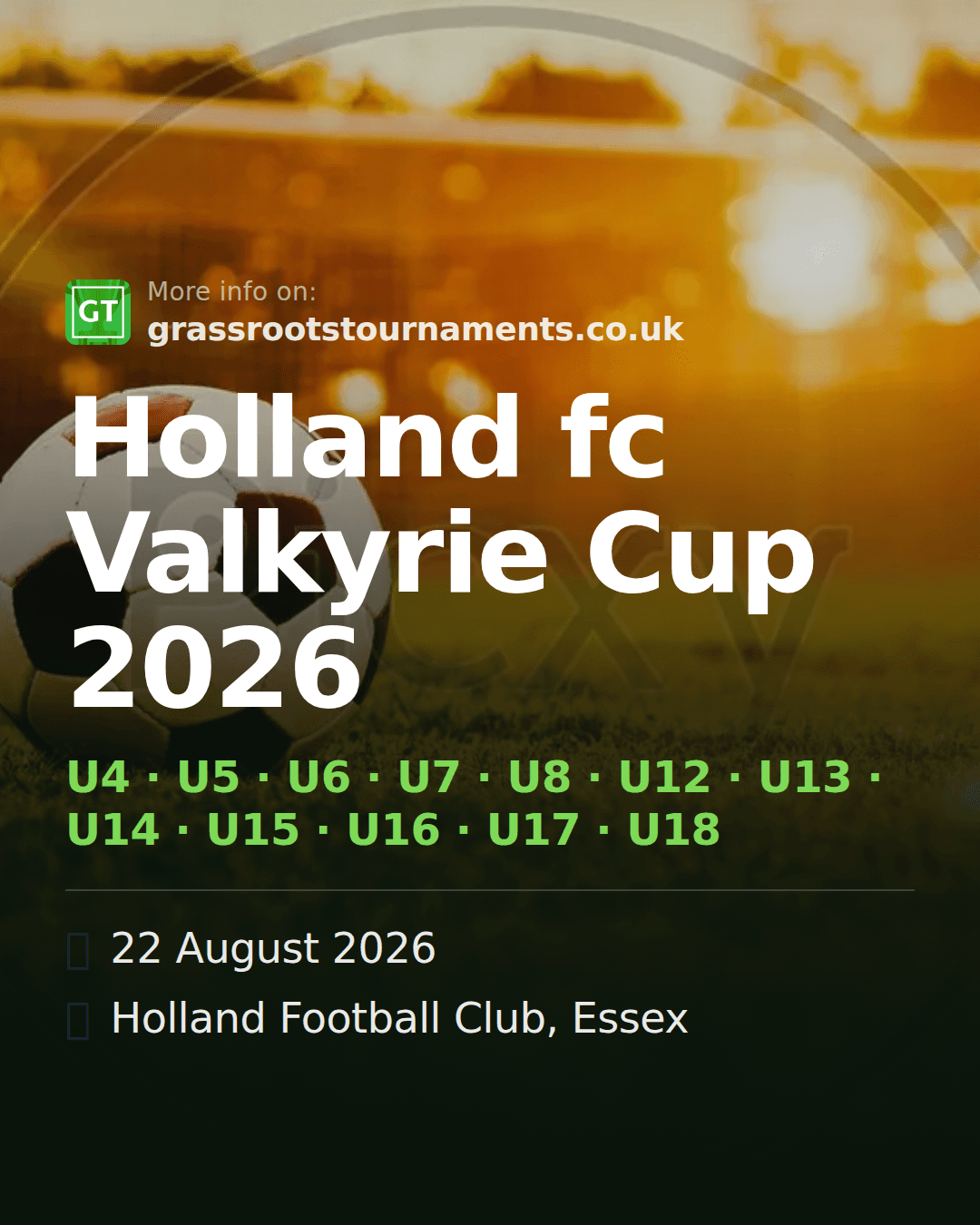 Holland fc Valkyrie Cup 2026 — social preview