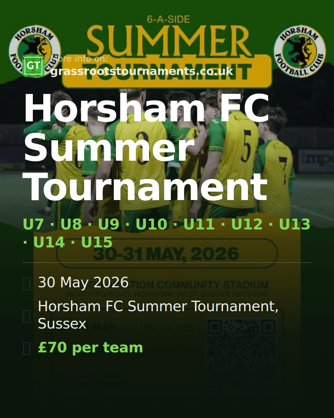 Horsham FC Summer Tournament — social preview