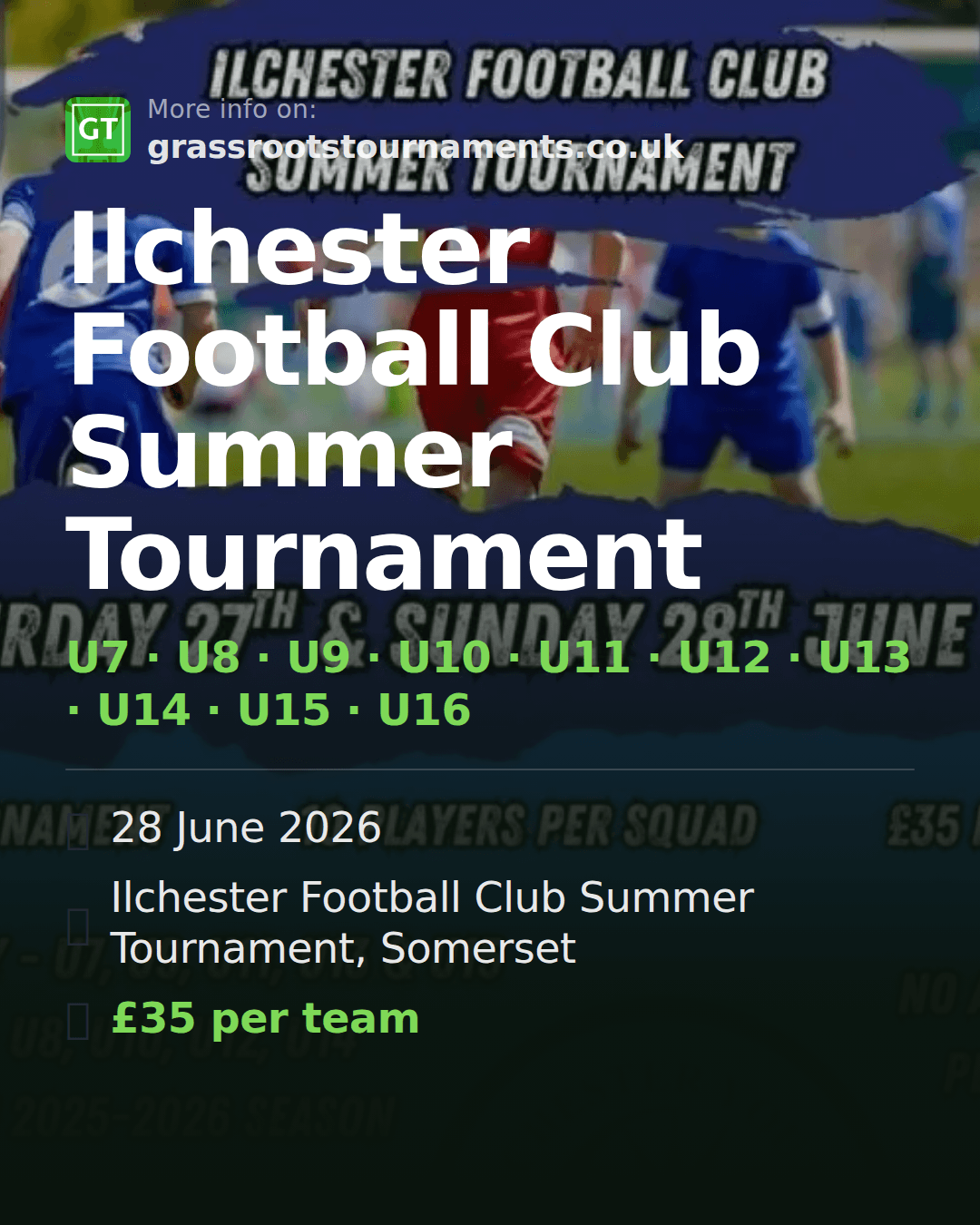 Ilchester Football Club Summer Tournament — social preview