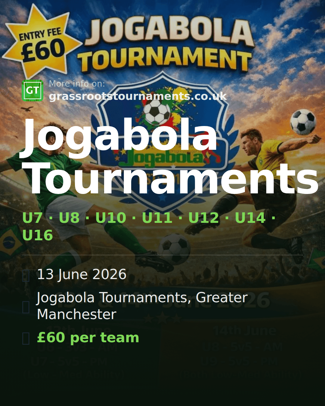 Jogabola Tournaments — social preview