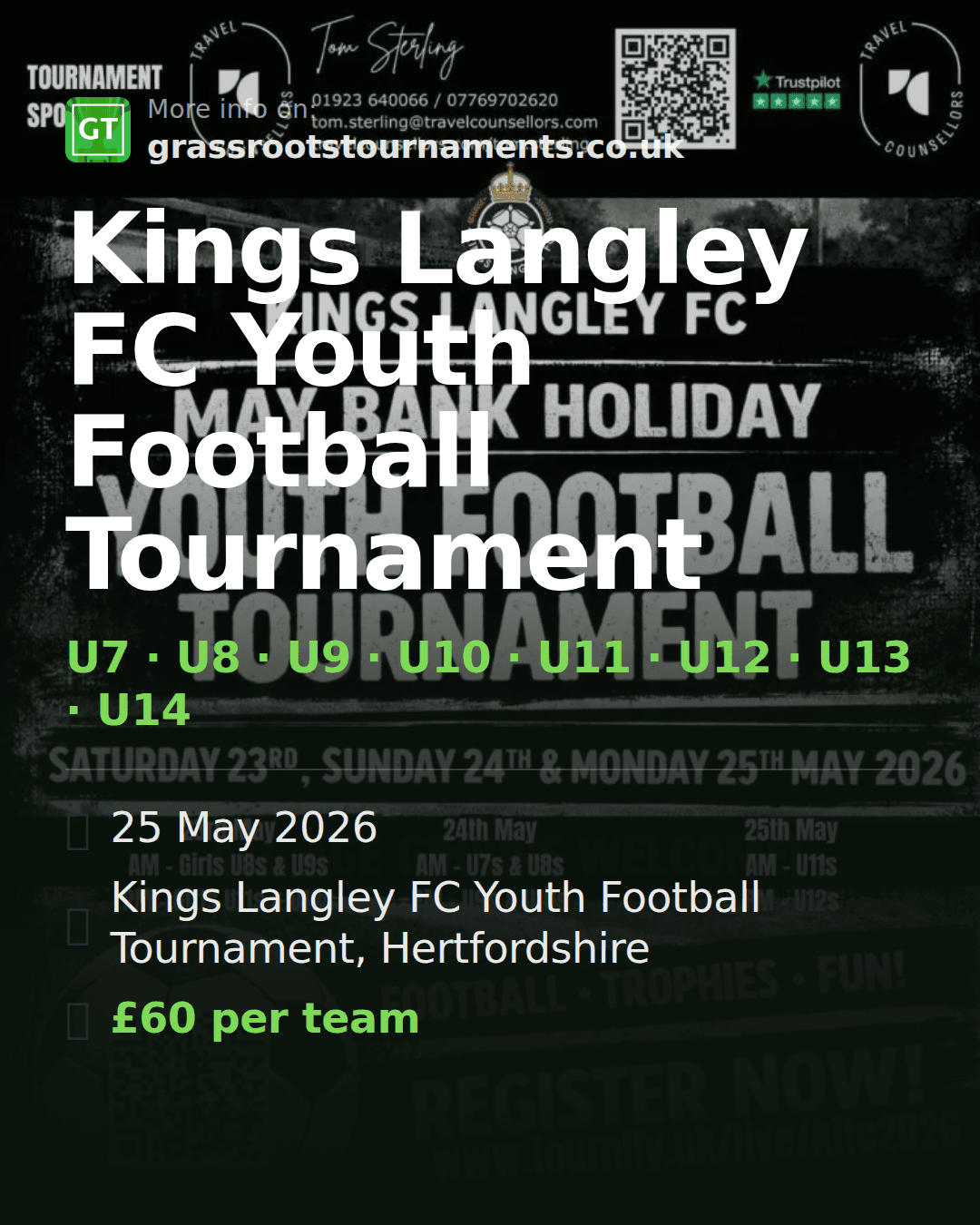 Kings Langley FC Youth Football Tournament — social preview