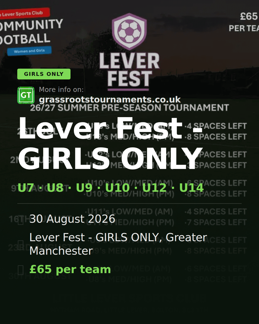 Lever Fest - GIRLS ONLY — social preview