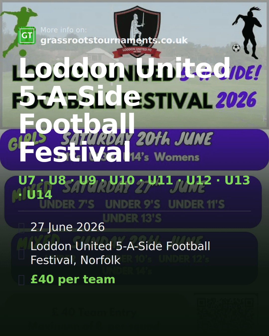 Loddon United 5-A-Side Football Festival — social preview