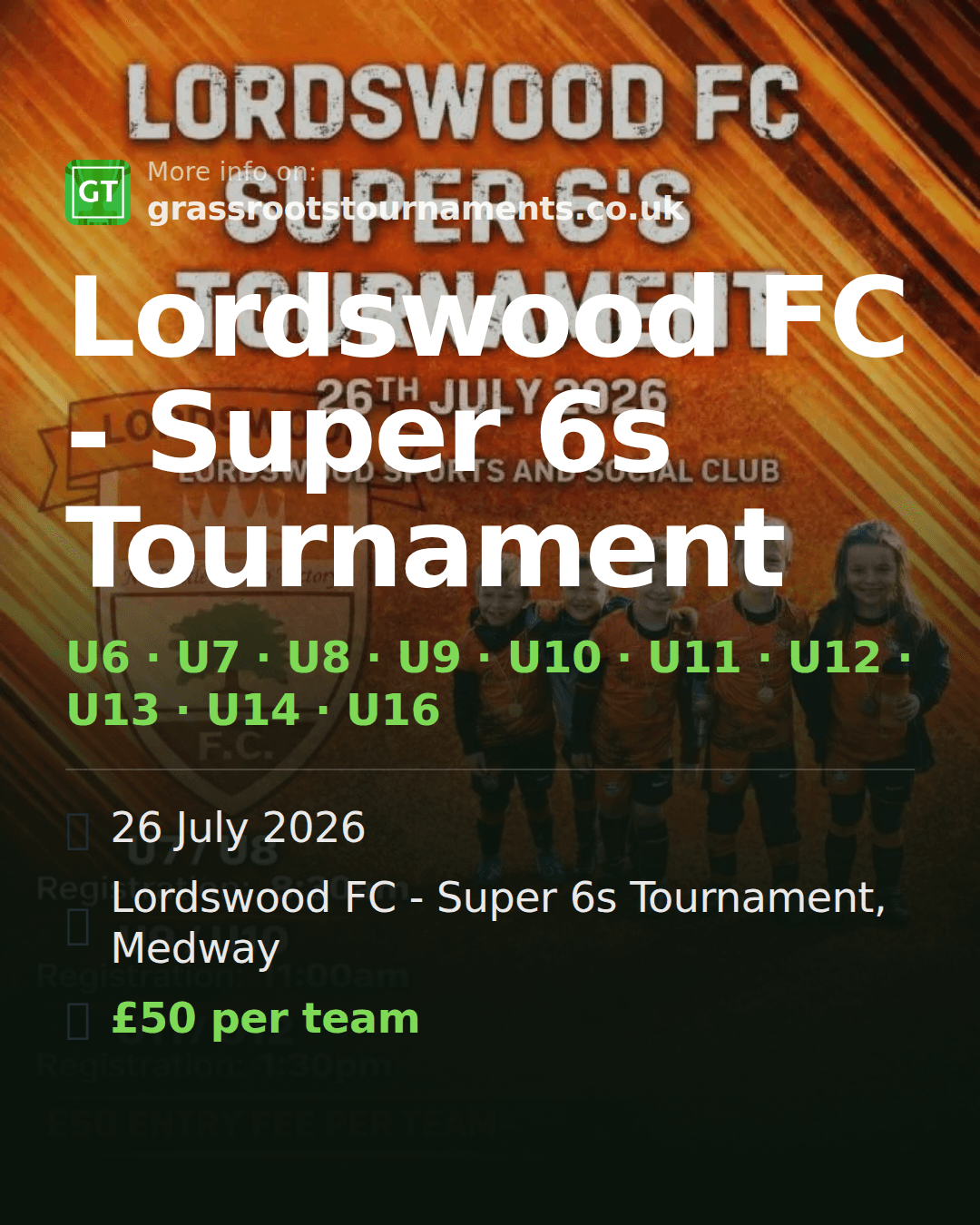 Lordswood FC - Super 6s Tournament — social preview