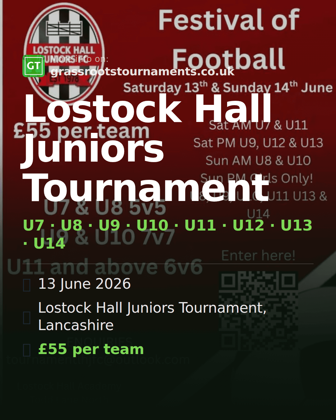 Lostock Hall Juniors Tournament — social preview