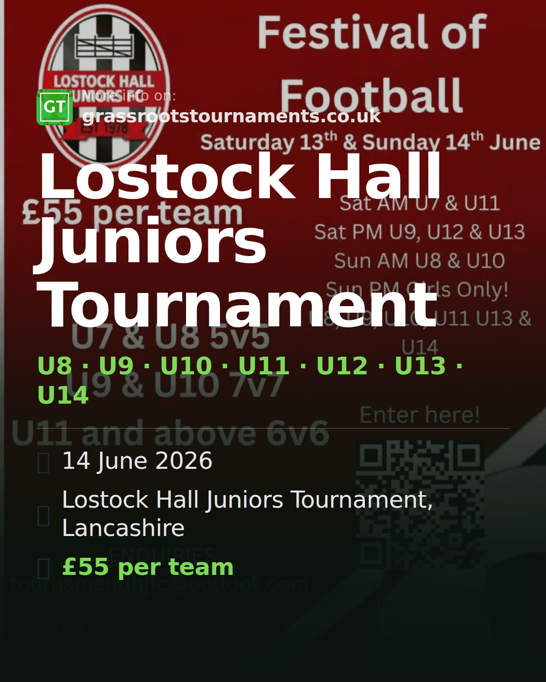 Lostock Hall Juniors Tournament — social preview