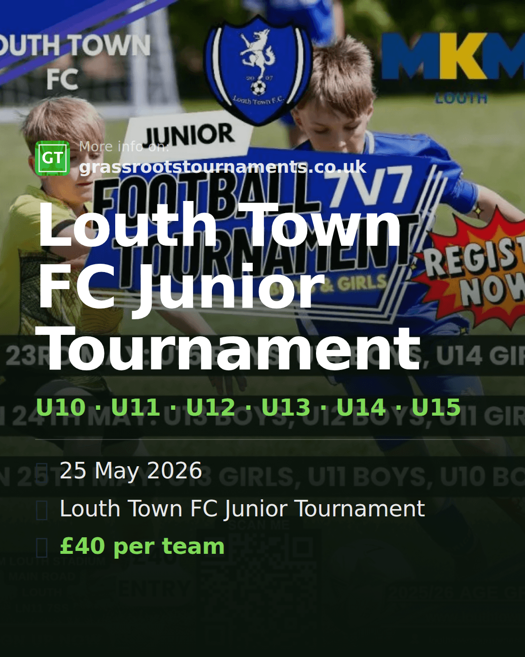 Louth Town FC Junior Tournament — social preview