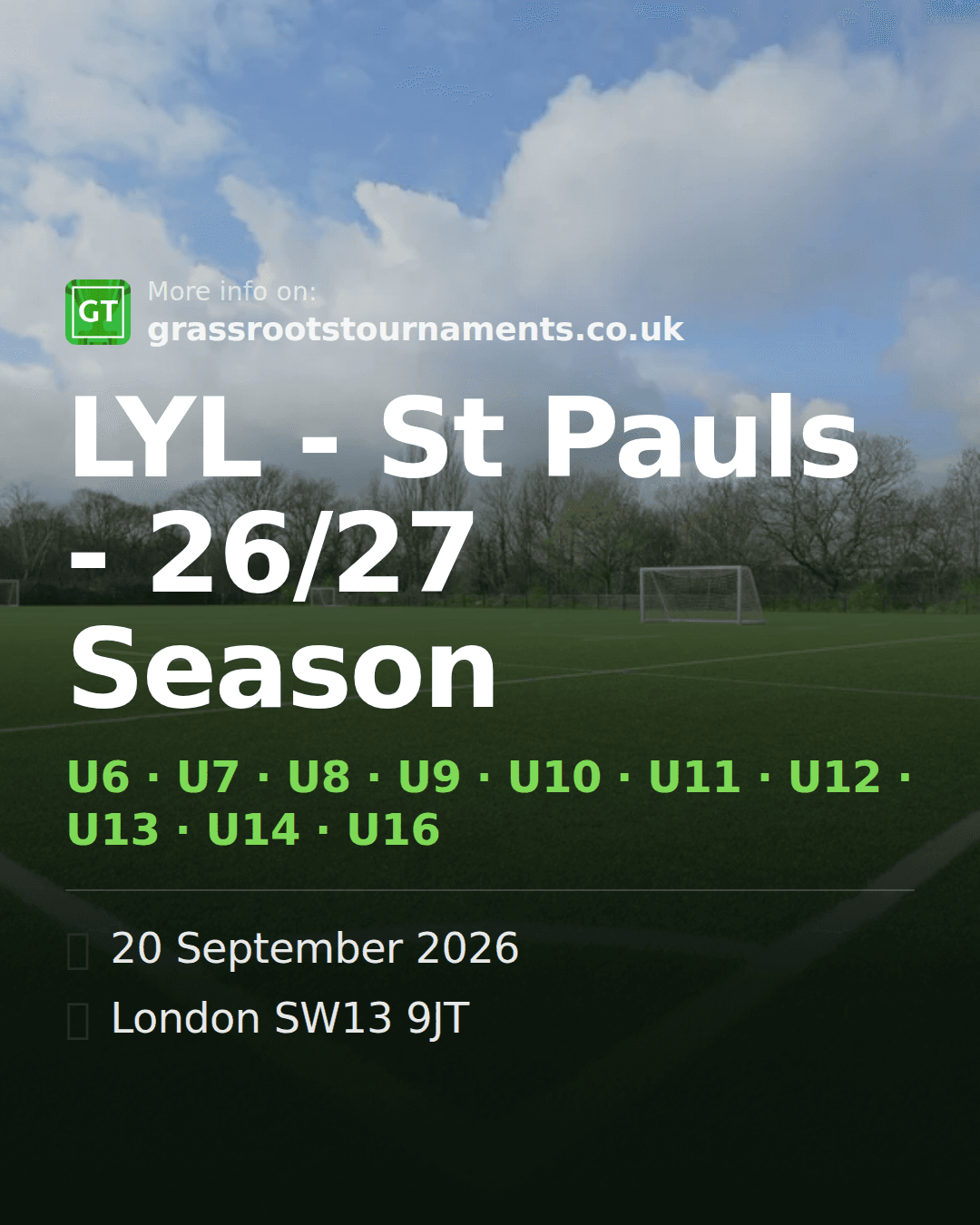 LYL - St Pauls - 26/27 Season — social preview