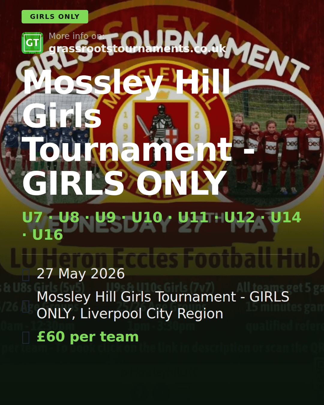 Mossley Hill Girls Tournament - GIRLS ONLY — social preview