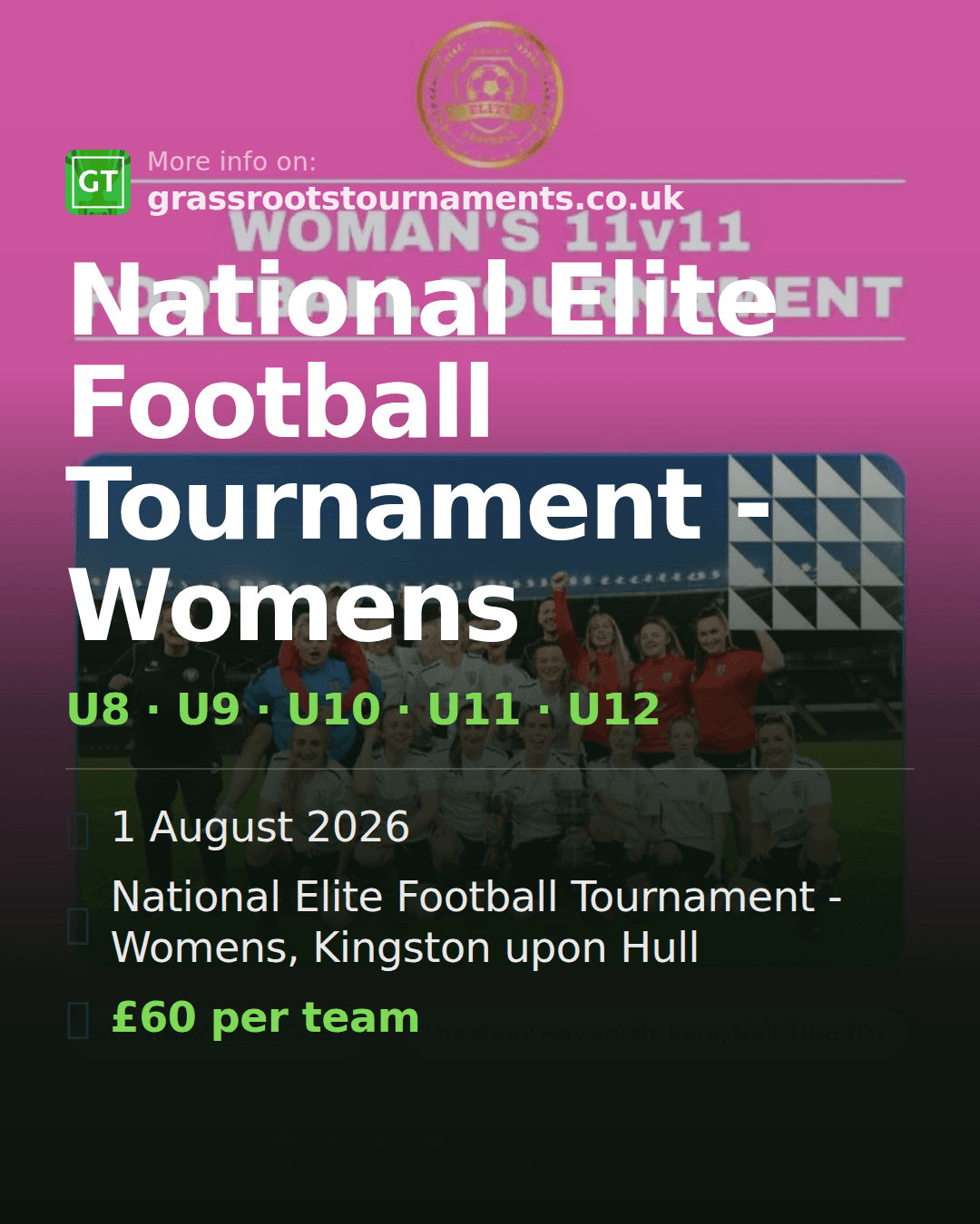 National Elite Football Tournament - Womens — social preview