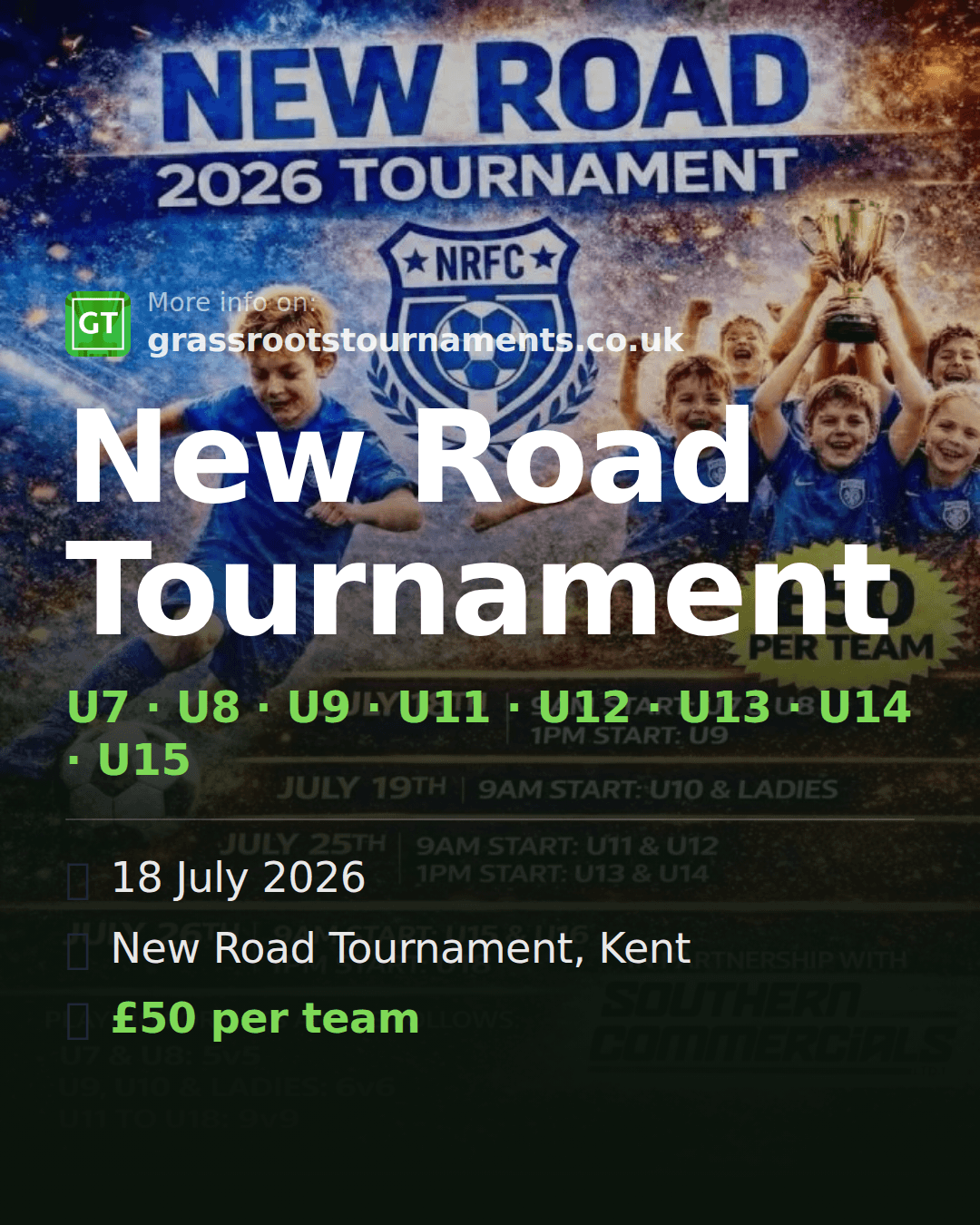 New Road Tournament — social preview