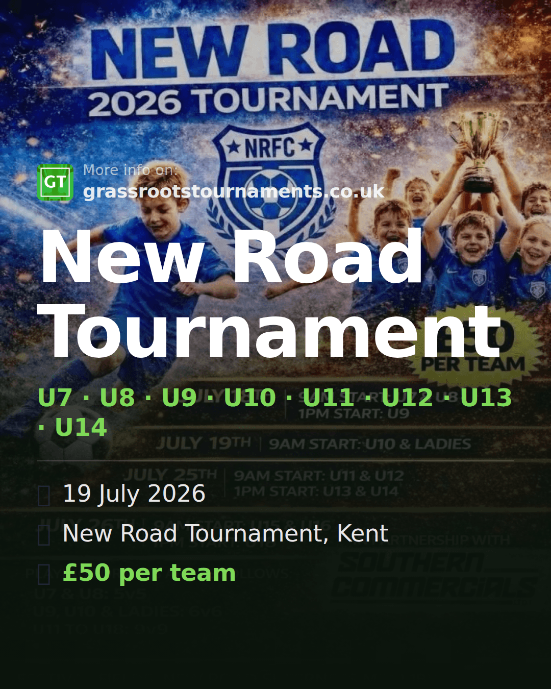 New Road Tournament — social preview