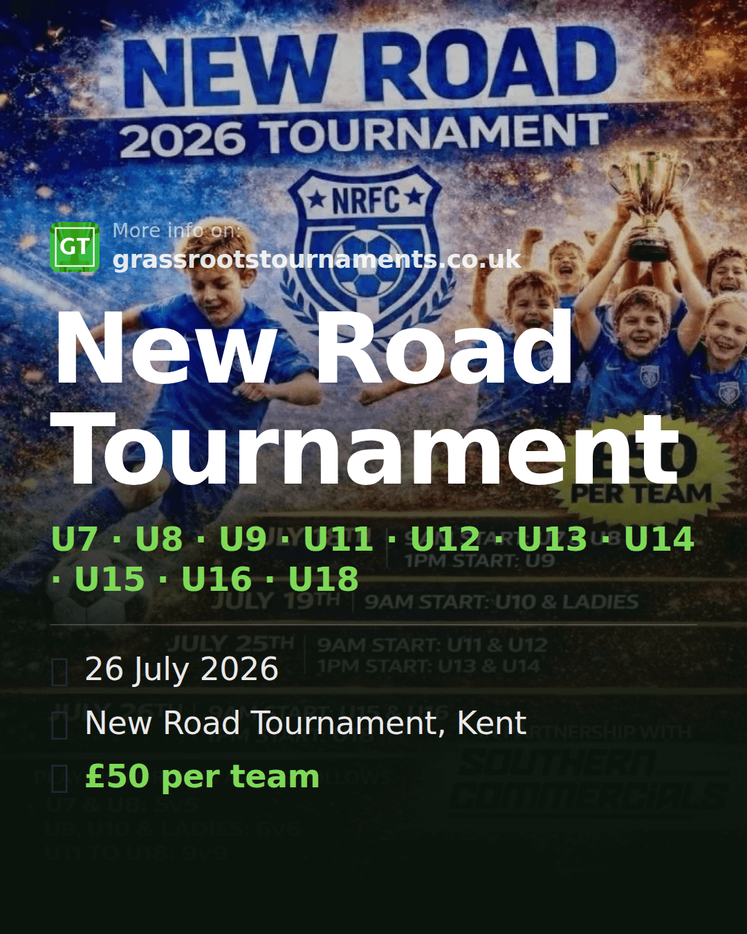 New Road Tournament — social preview