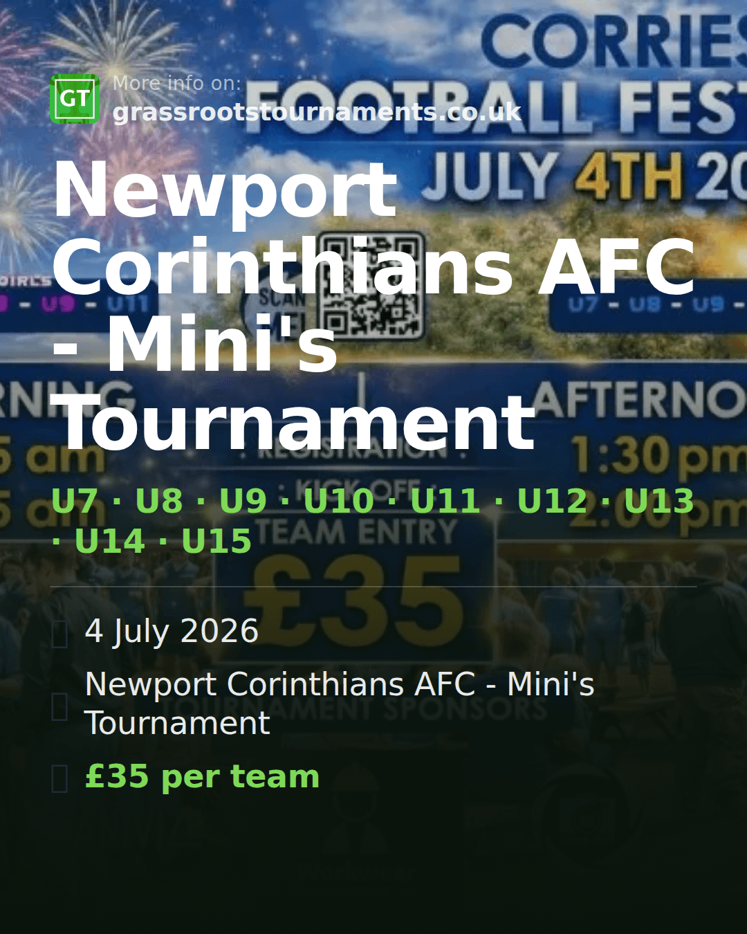 Newport Corinthians AFC - Mini's Tournament — social preview
