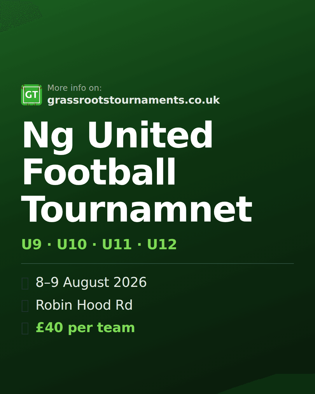 Ng United Football Tournamnet — social preview