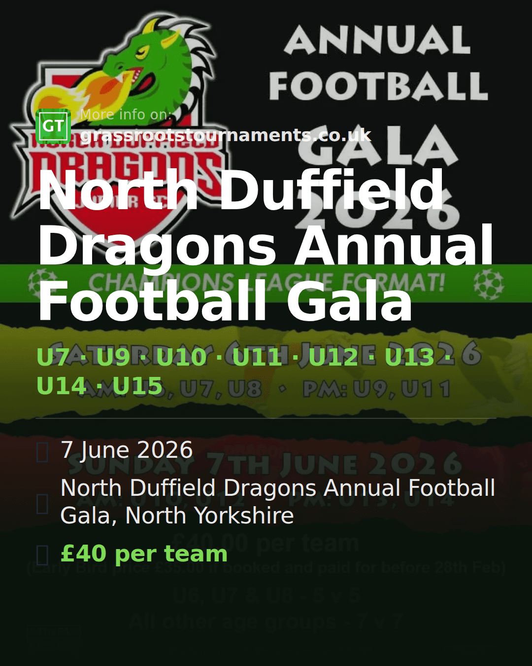 North Duffield Dragons Annual Football Gala — social preview