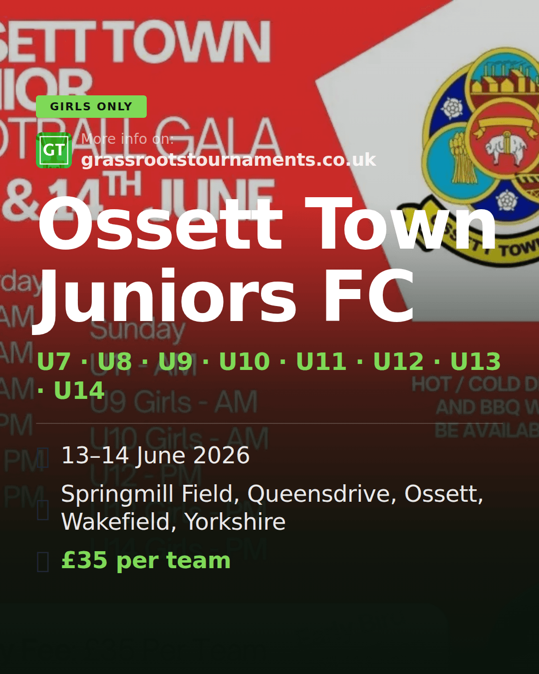 Ossett Town Juniors FC — social preview