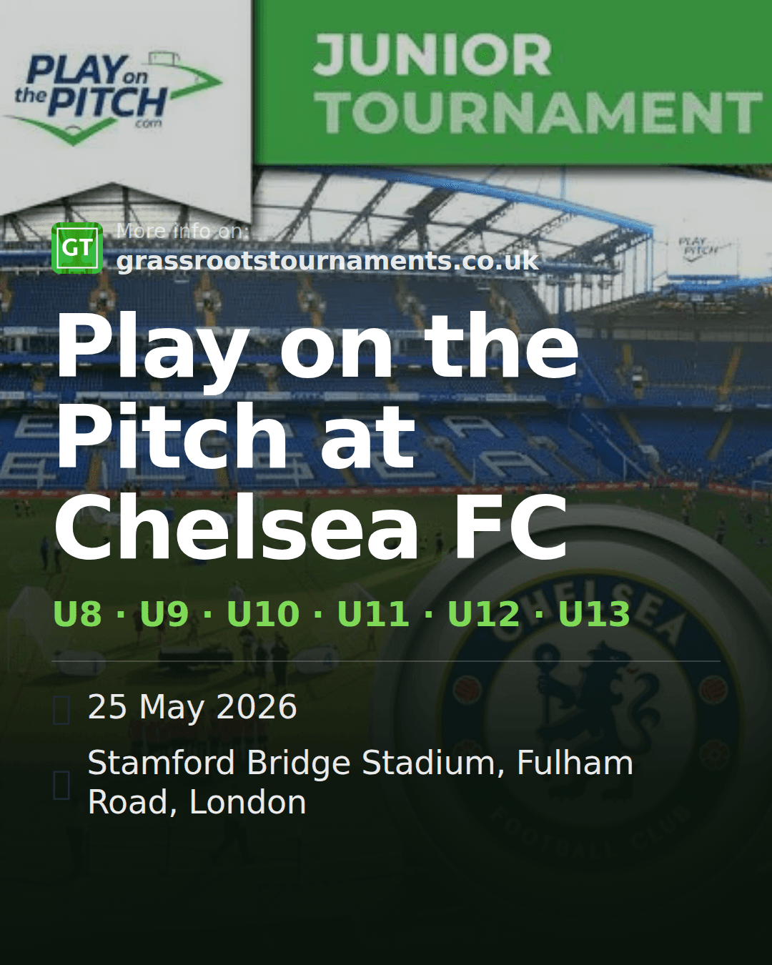 Play on the Pitch at Chelsea FC — social preview