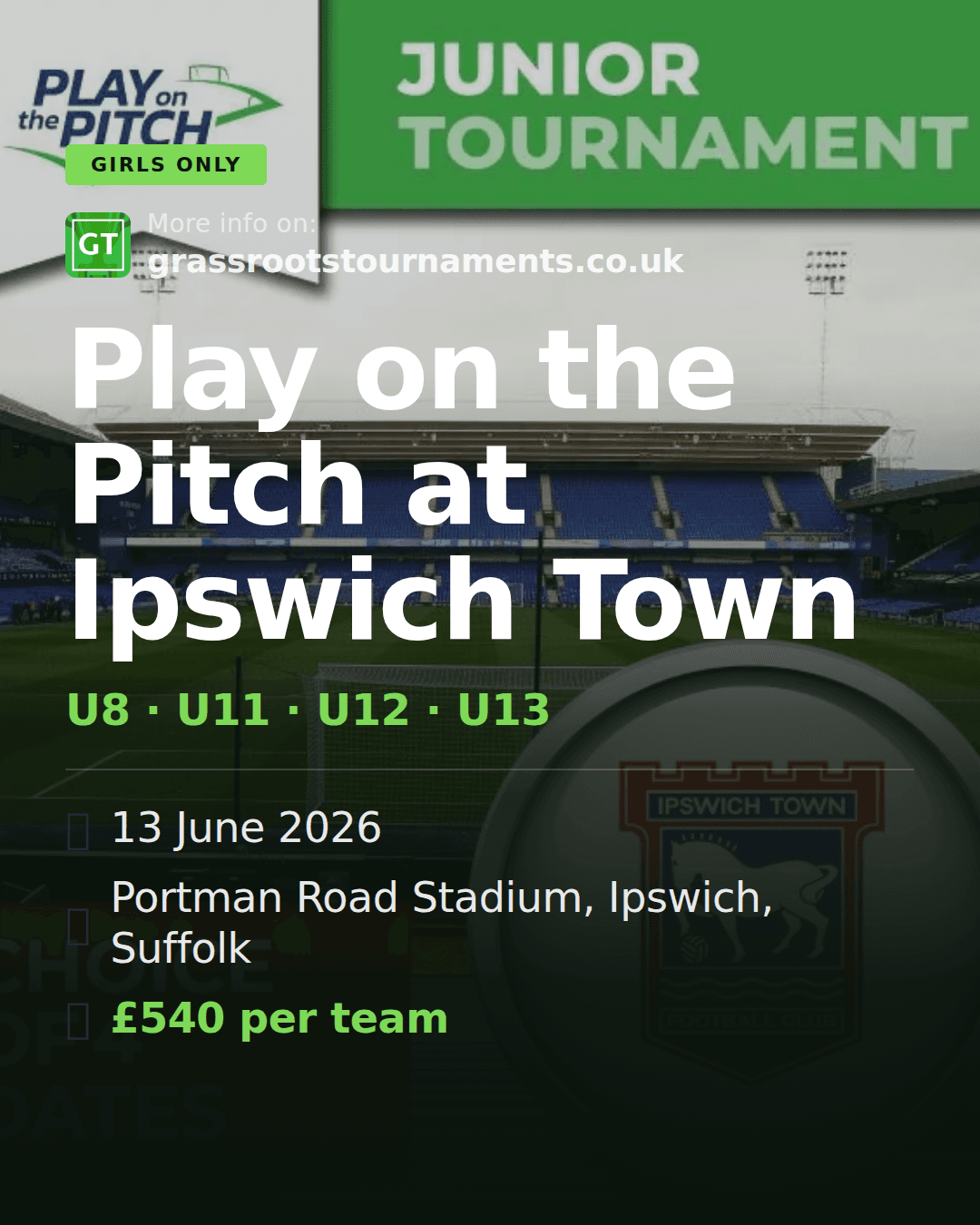Play on the Pitch at Ipswich Town — social preview