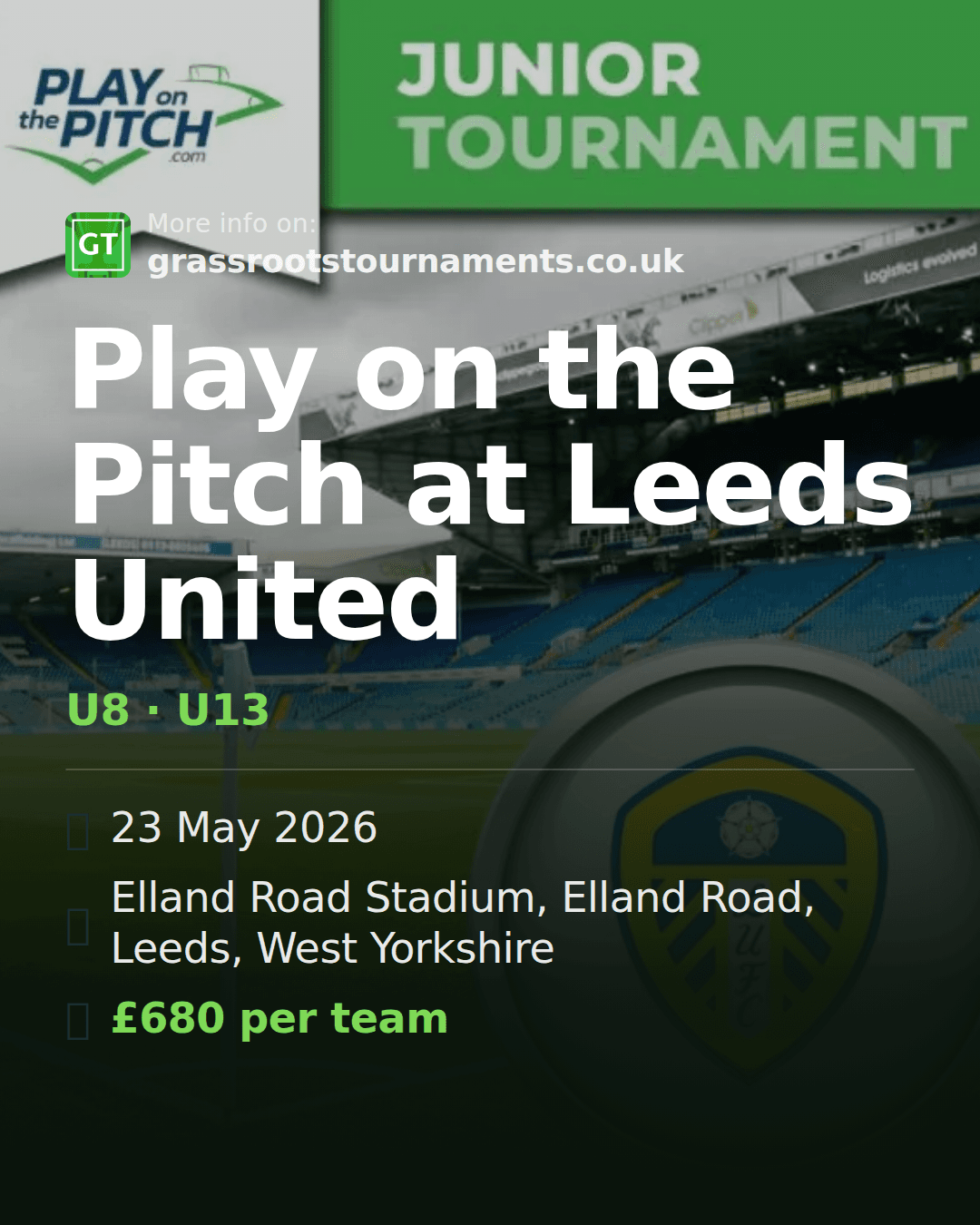 Play on the Pitch at Leeds United — social preview