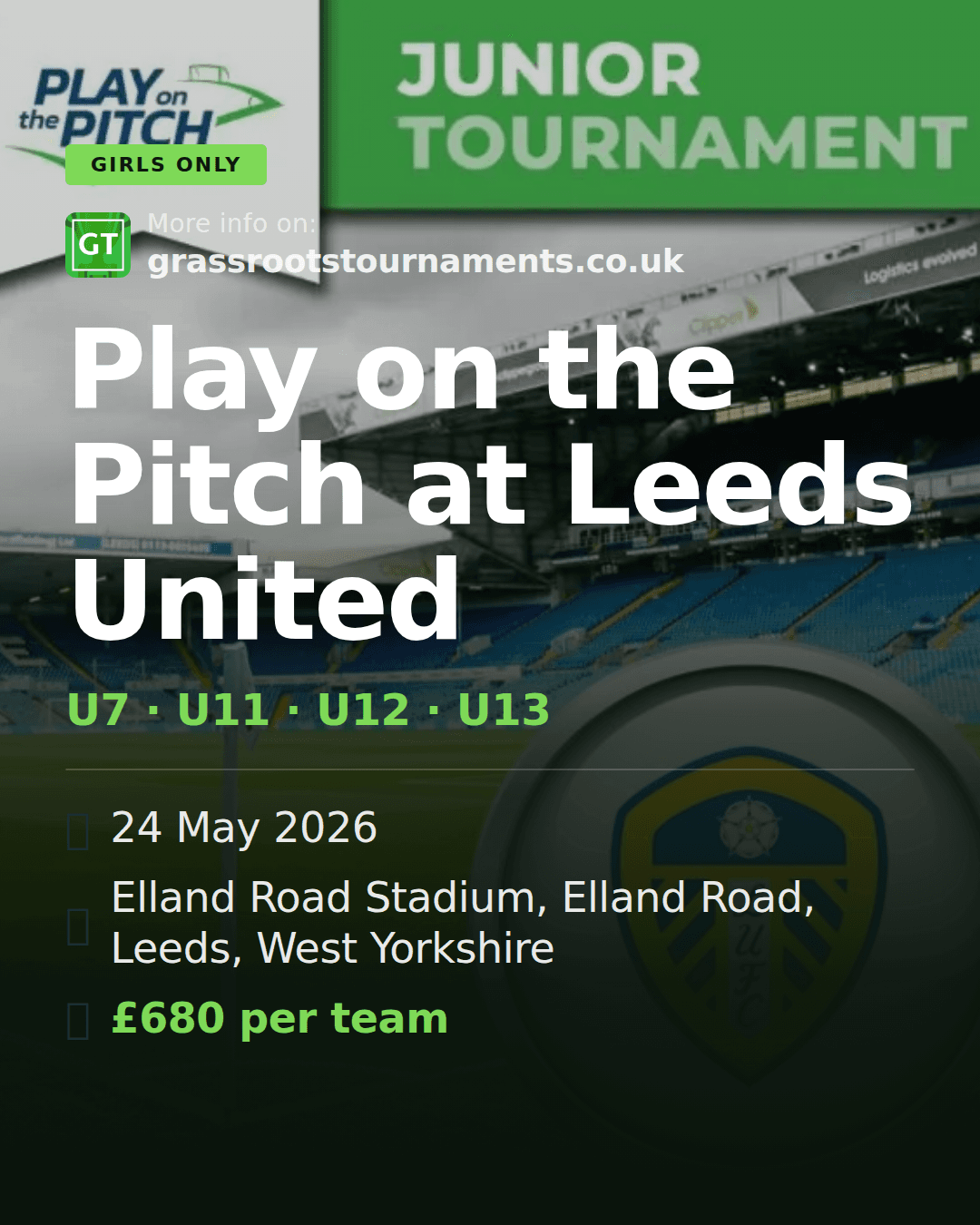 Play on the Pitch at Leeds United — social preview
