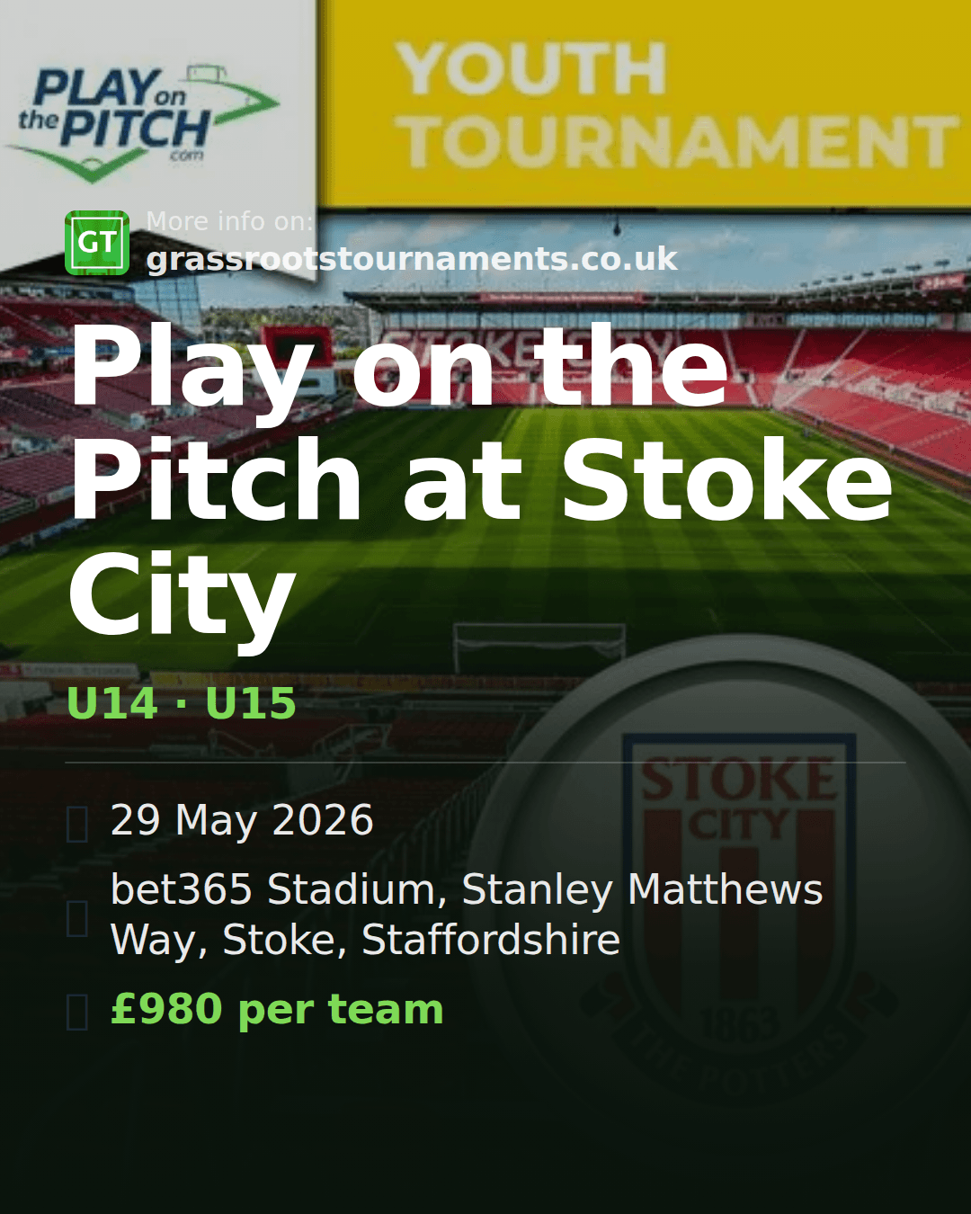 Play on the Pitch at Stoke City — social preview