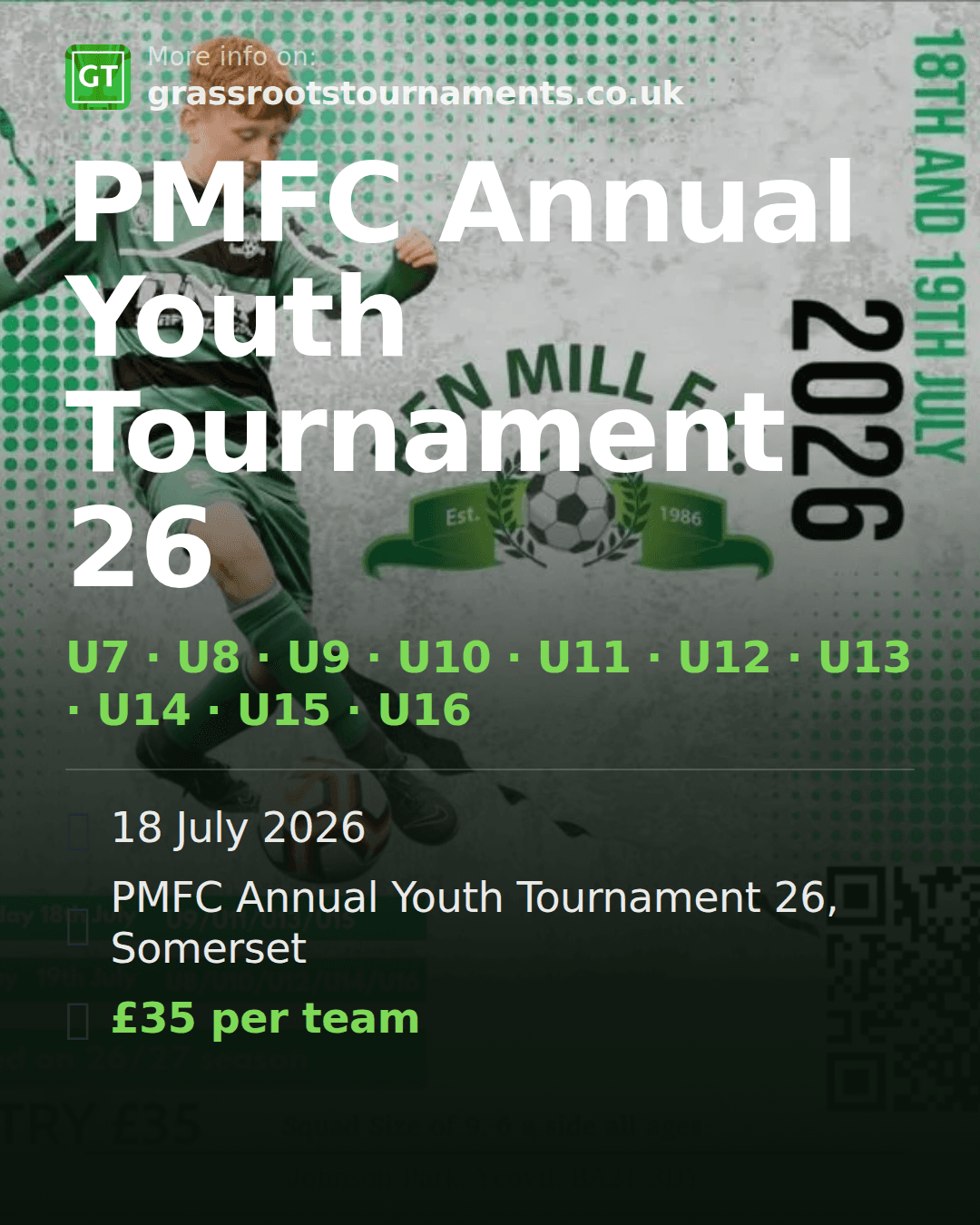 PMFC Annual Youth Tournament 26 — social preview