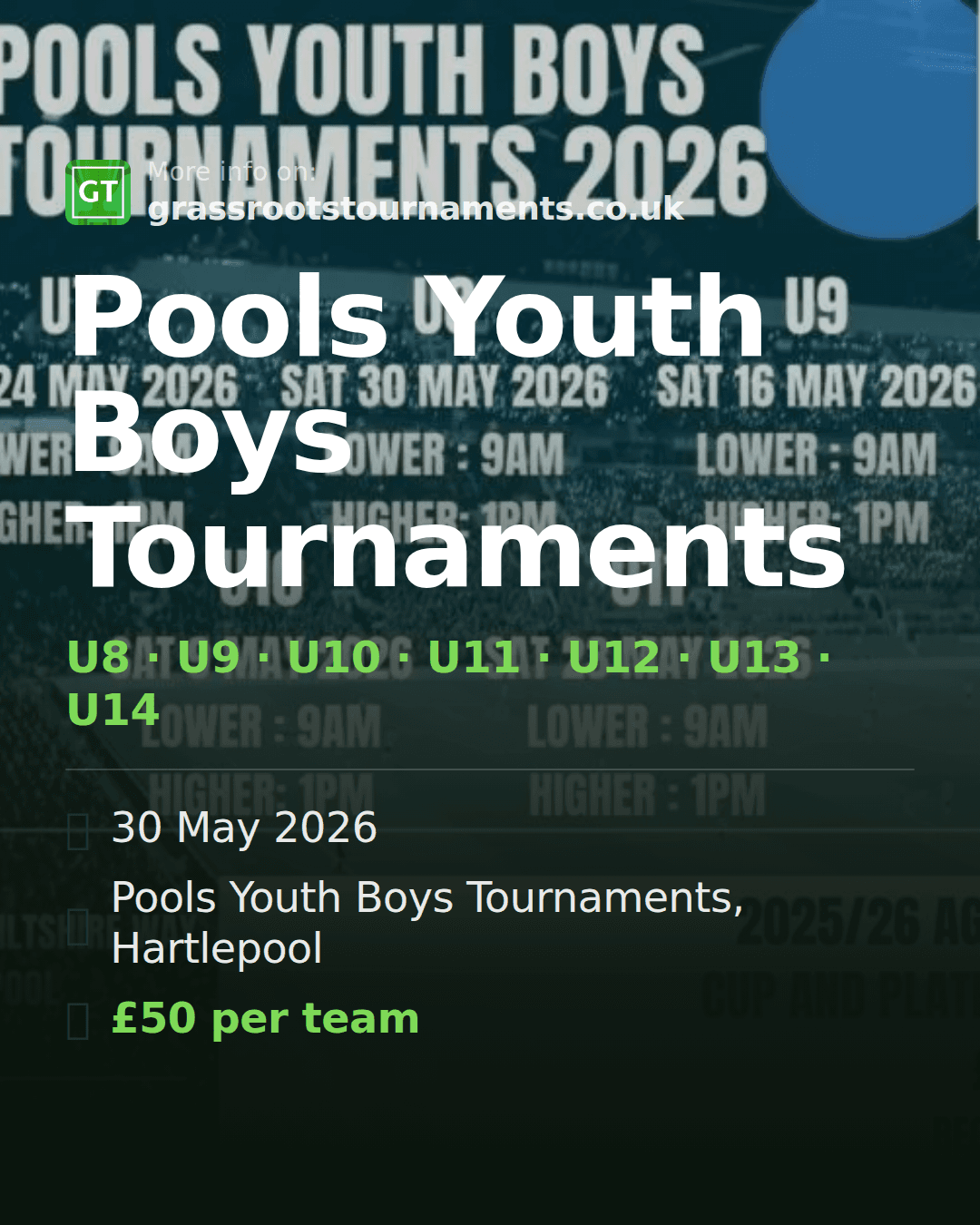 Pools Youth Boys Tournaments — social preview