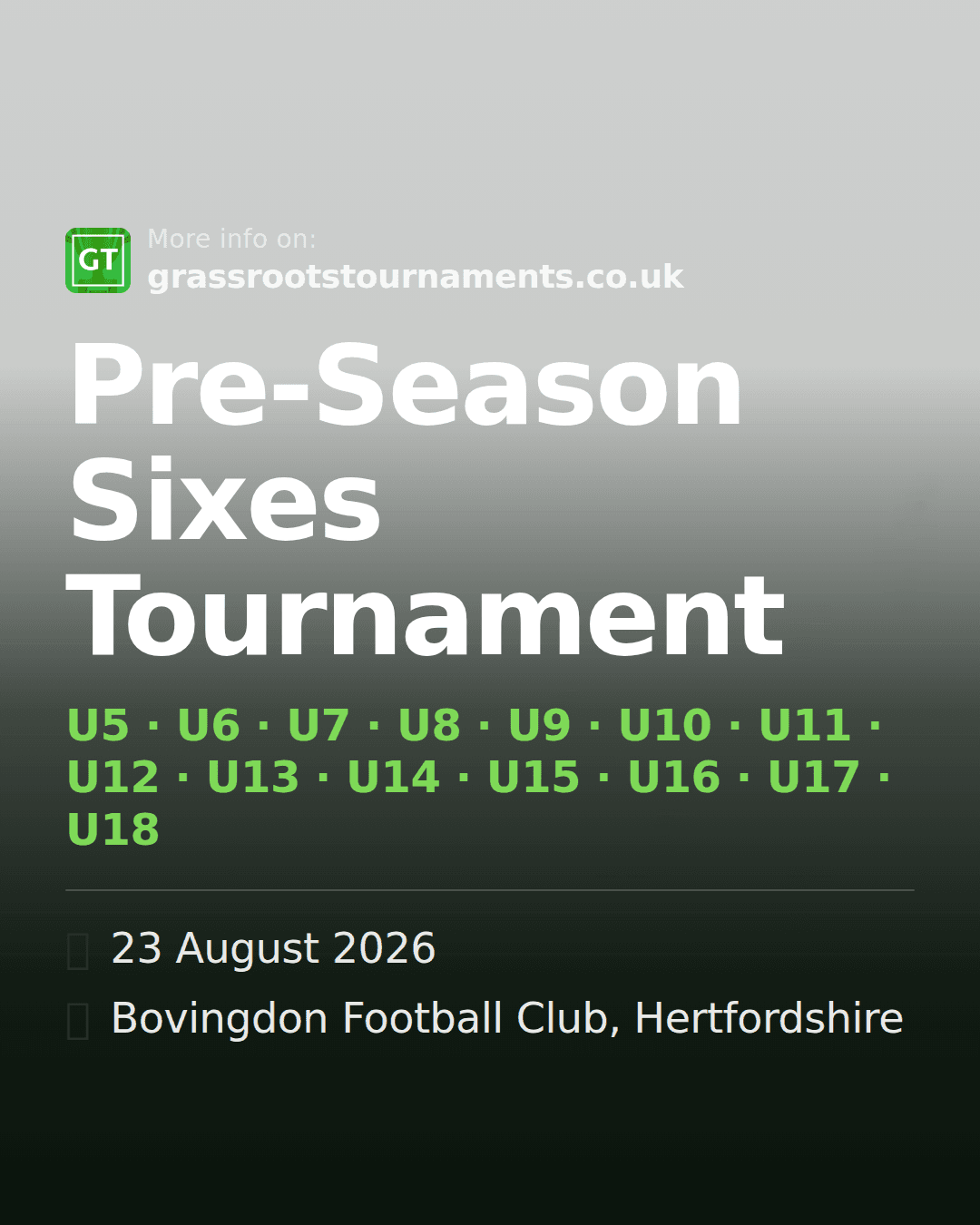Pre-Season Sixes Tournament — social preview