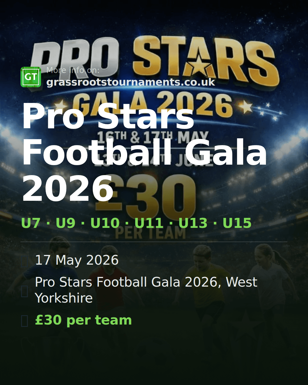 Pro Stars Football Gala 2026 — social preview