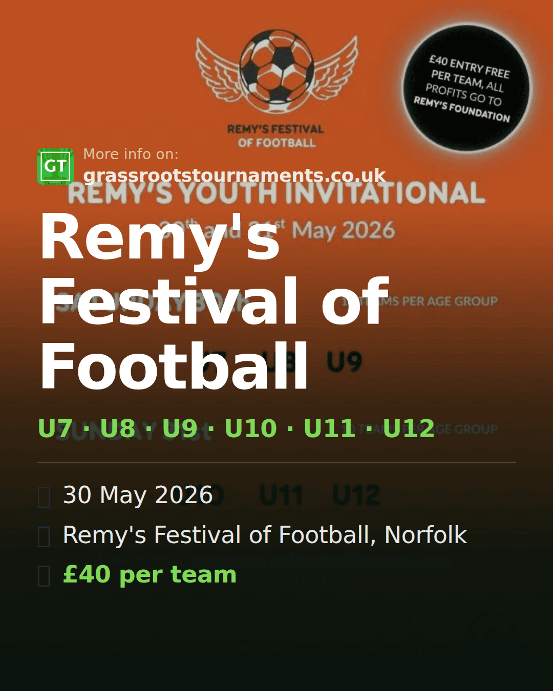 Remy's Festival of Football — social preview