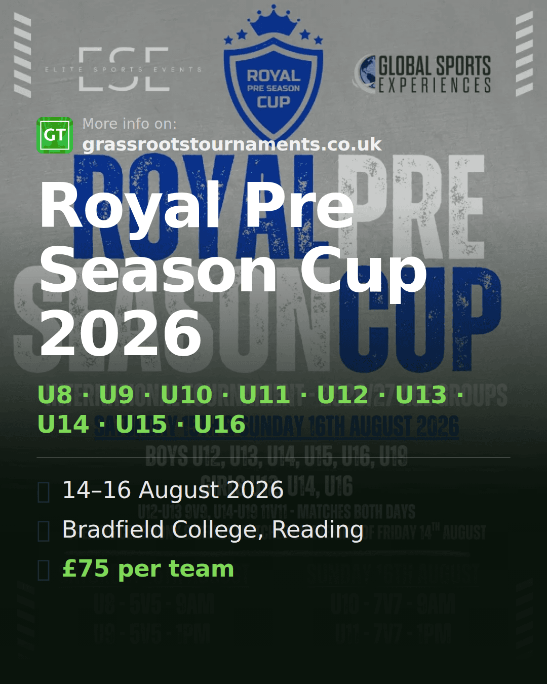 Royal Pre Season Cup 2026 — social preview