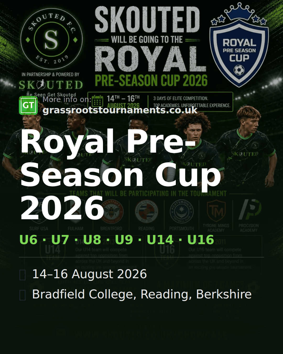 Royal Pre-Season Cup 2026 — social preview