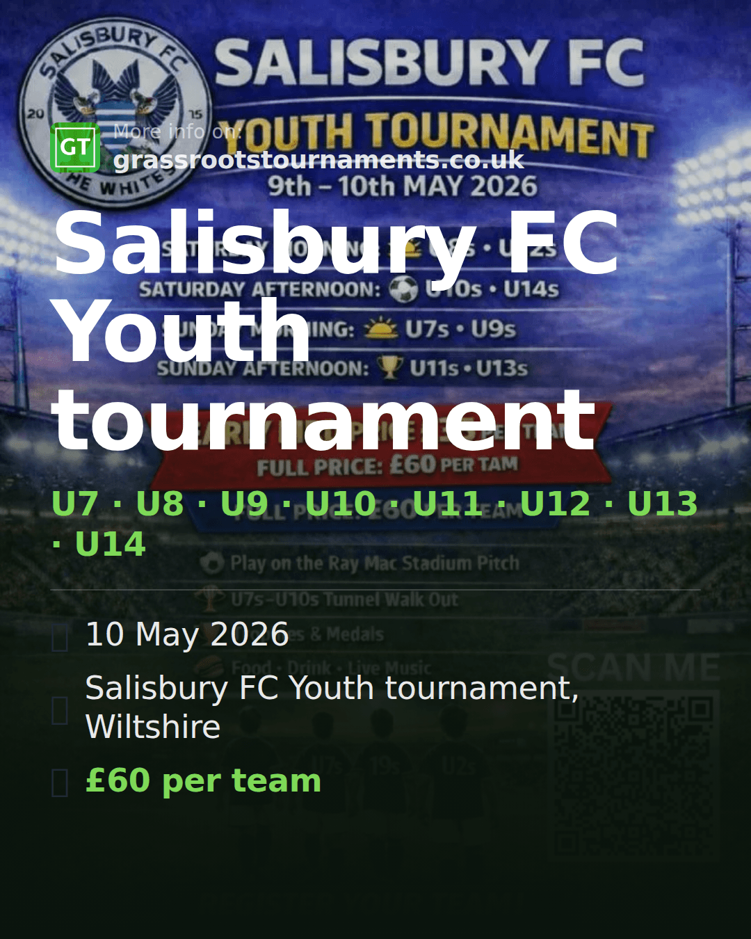 Salisbury FC Youth tournament — social preview
