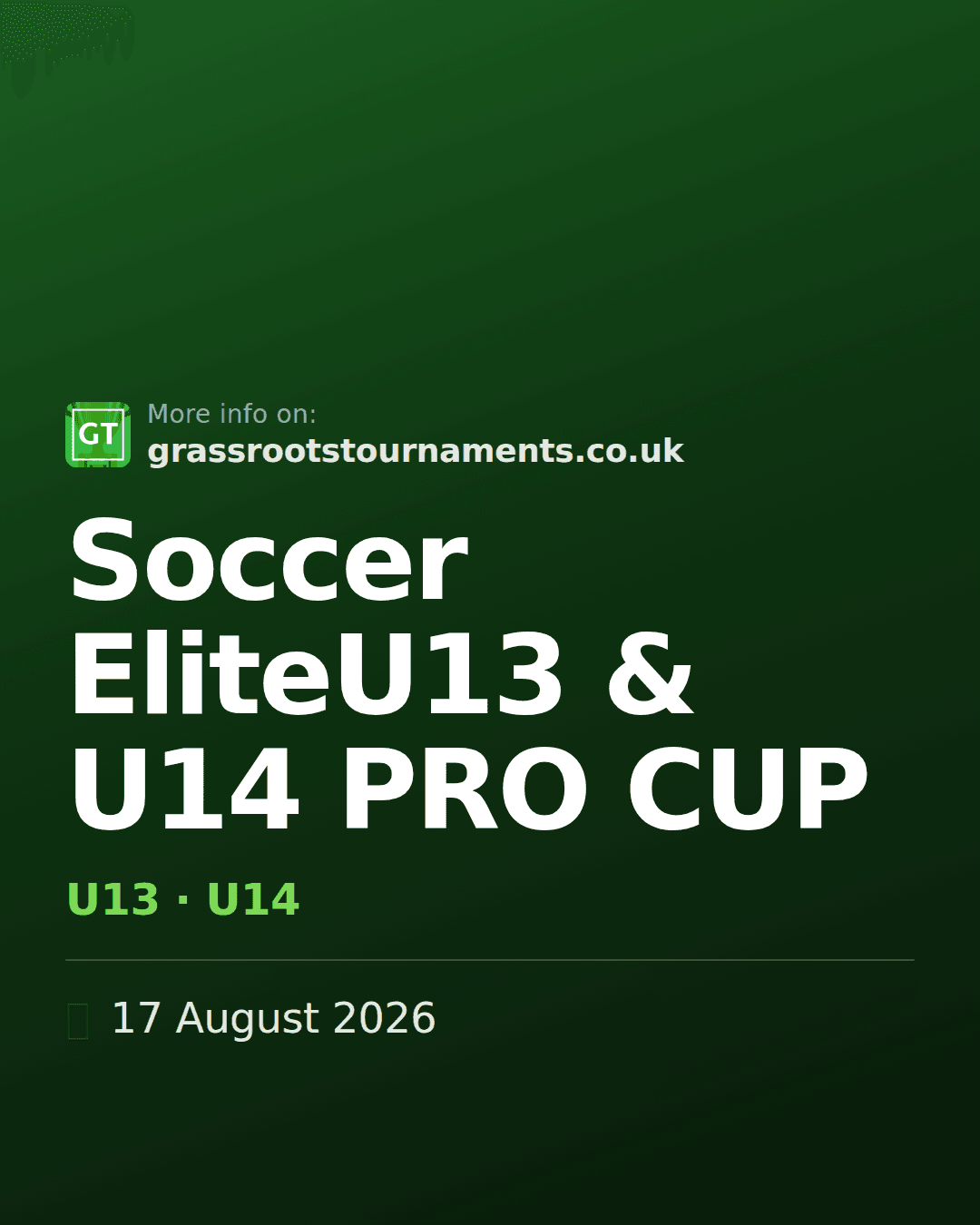 Soccer EliteU13 & U14 PRO CUP — social preview