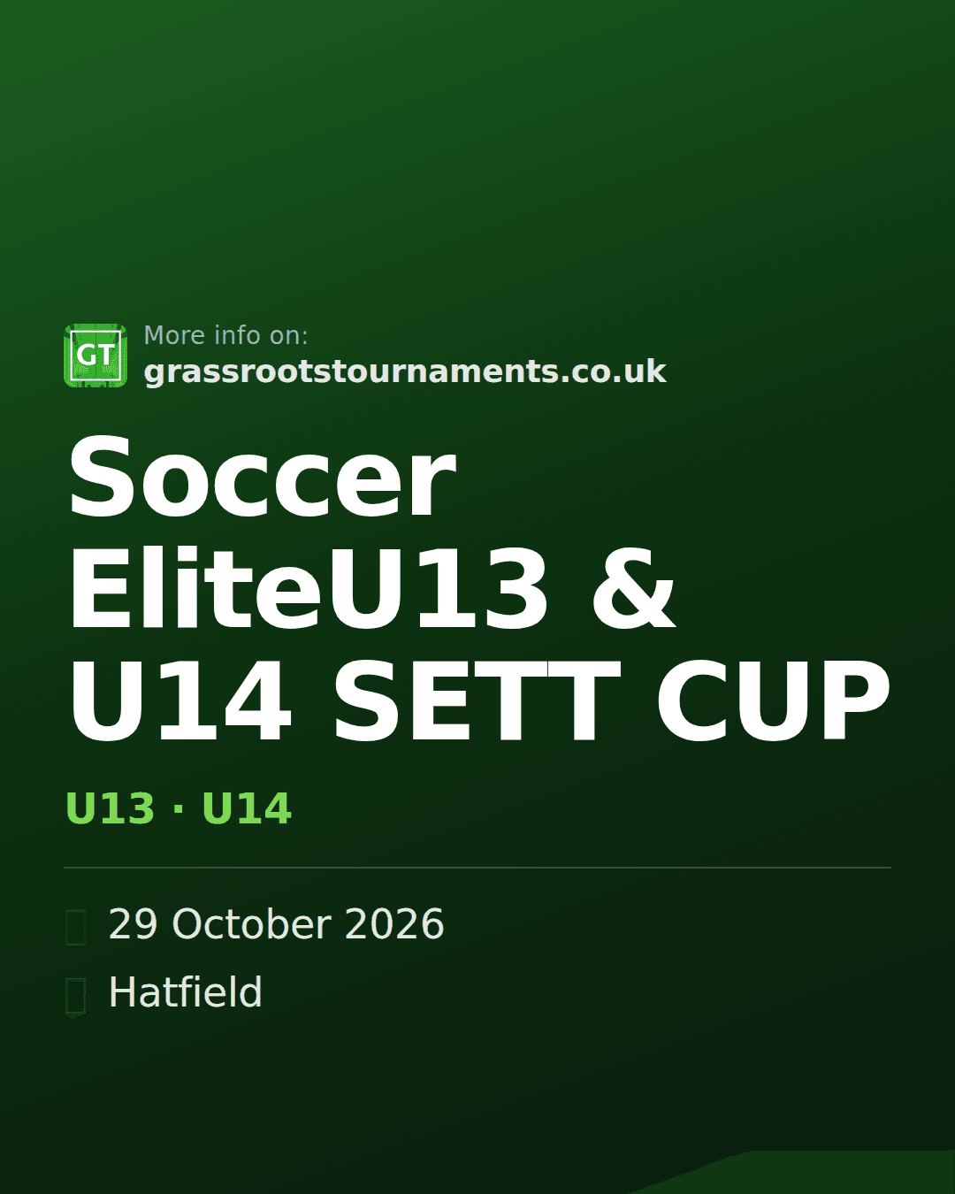 Soccer EliteU13 & U14 SETT CUP — social preview