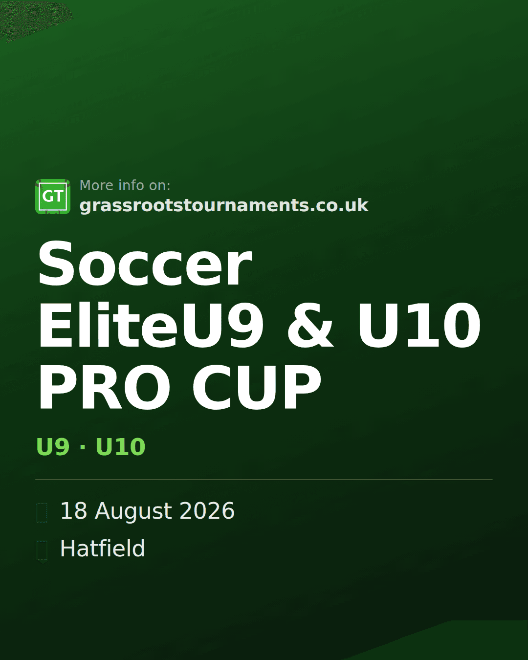 Soccer EliteU9 & U10 PRO CUP — social preview