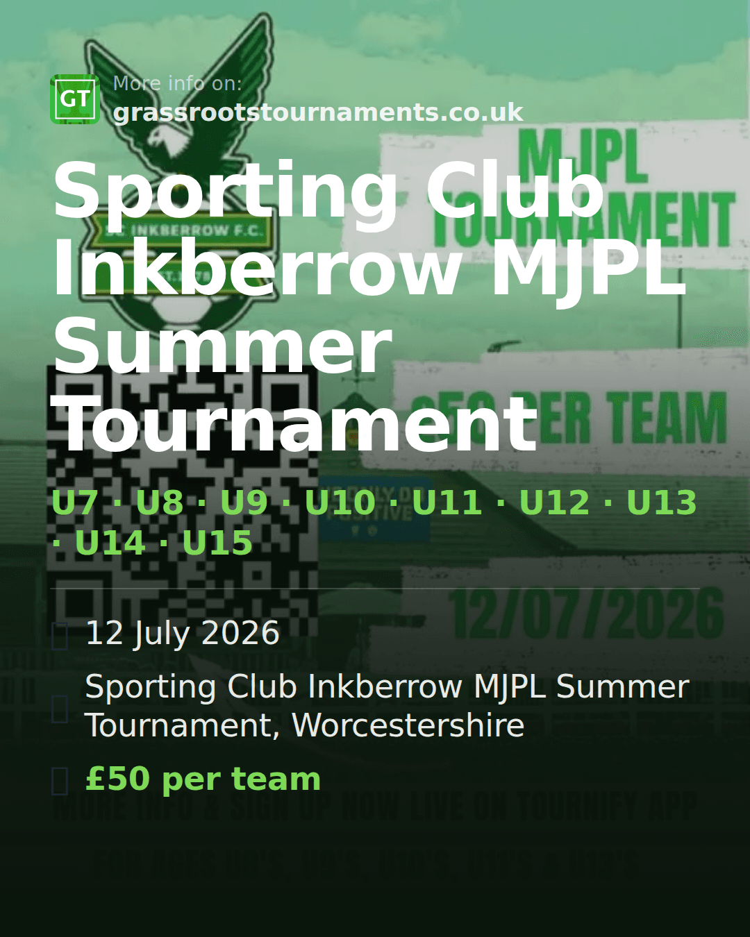 Sporting Club Inkberrow MJPL Summer Tournament — social preview