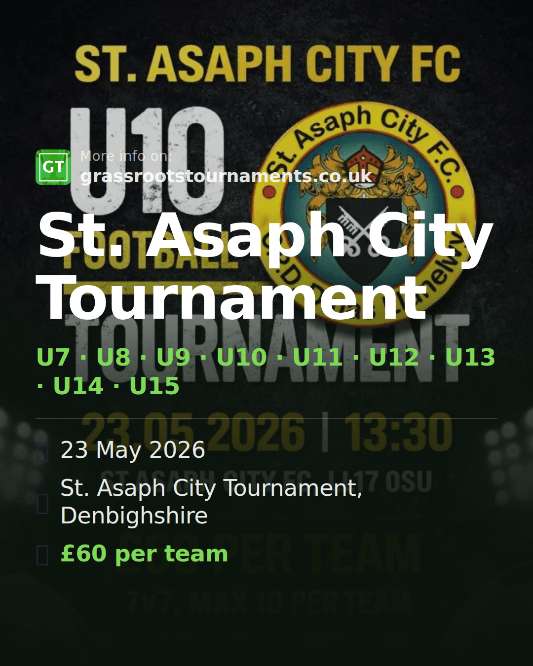 St. Asaph City Tournament — social preview