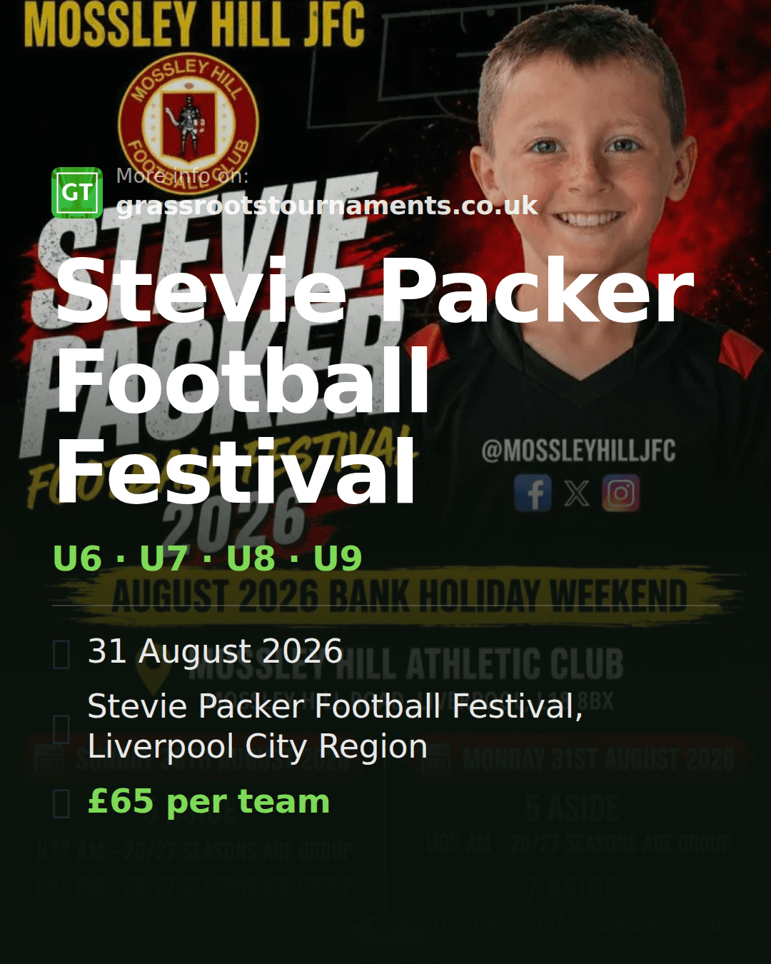 Stevie Packer Football Festival — social preview