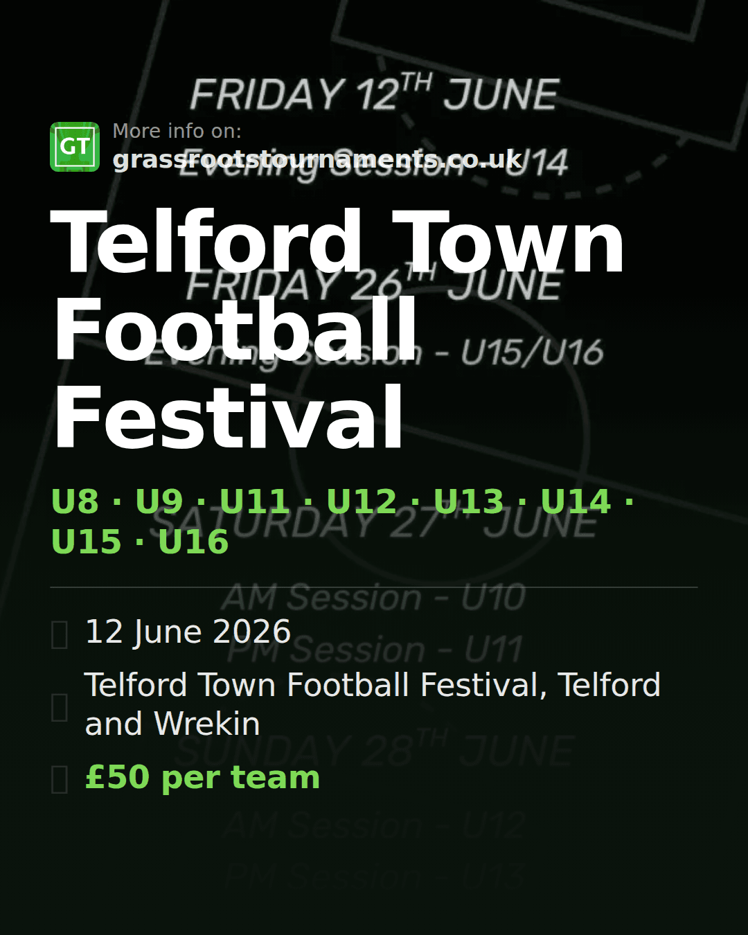 Telford Town Football Festival — social preview